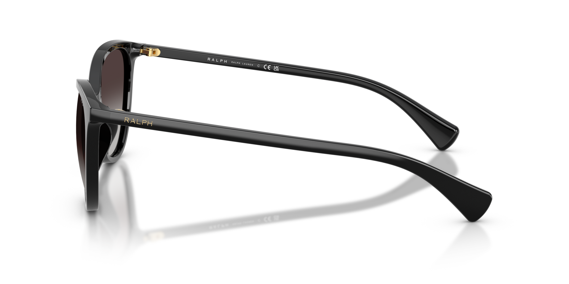 RA5339U Schwarz glänzend AcetatSunglass Frames von B24, Seitenansicht