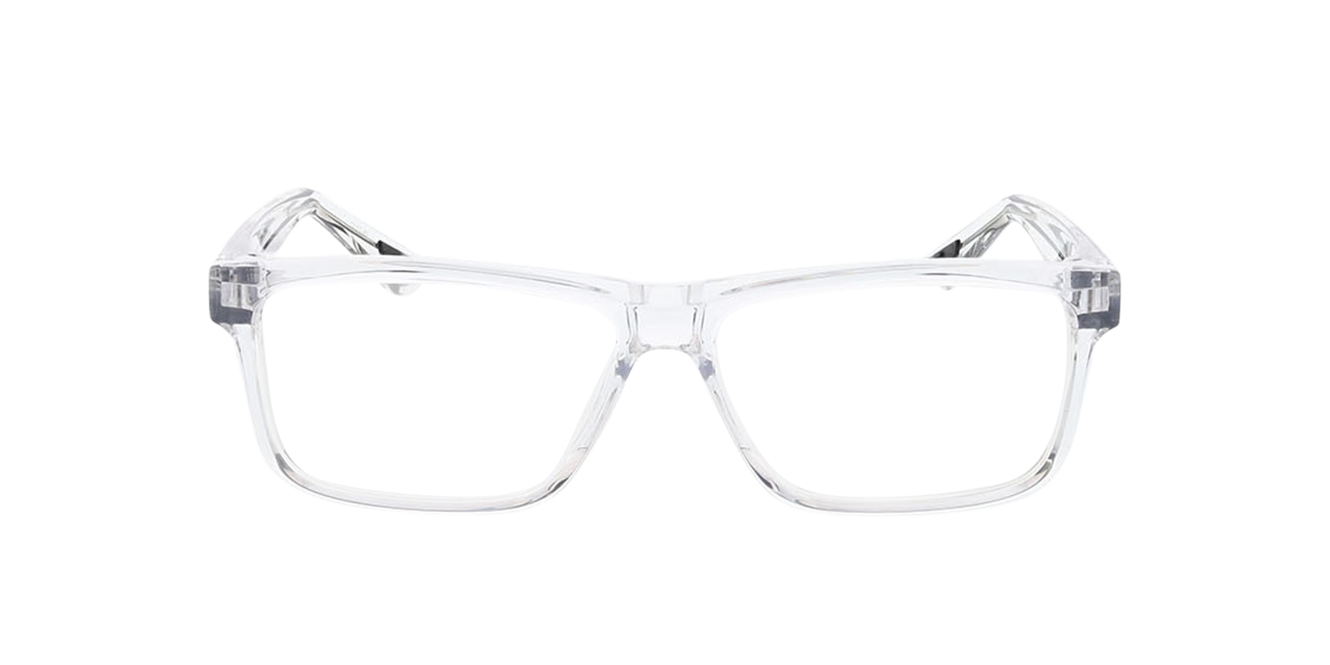 PU0444O Klar KunststoffEyeglass Frames von B24, Vorderansicht