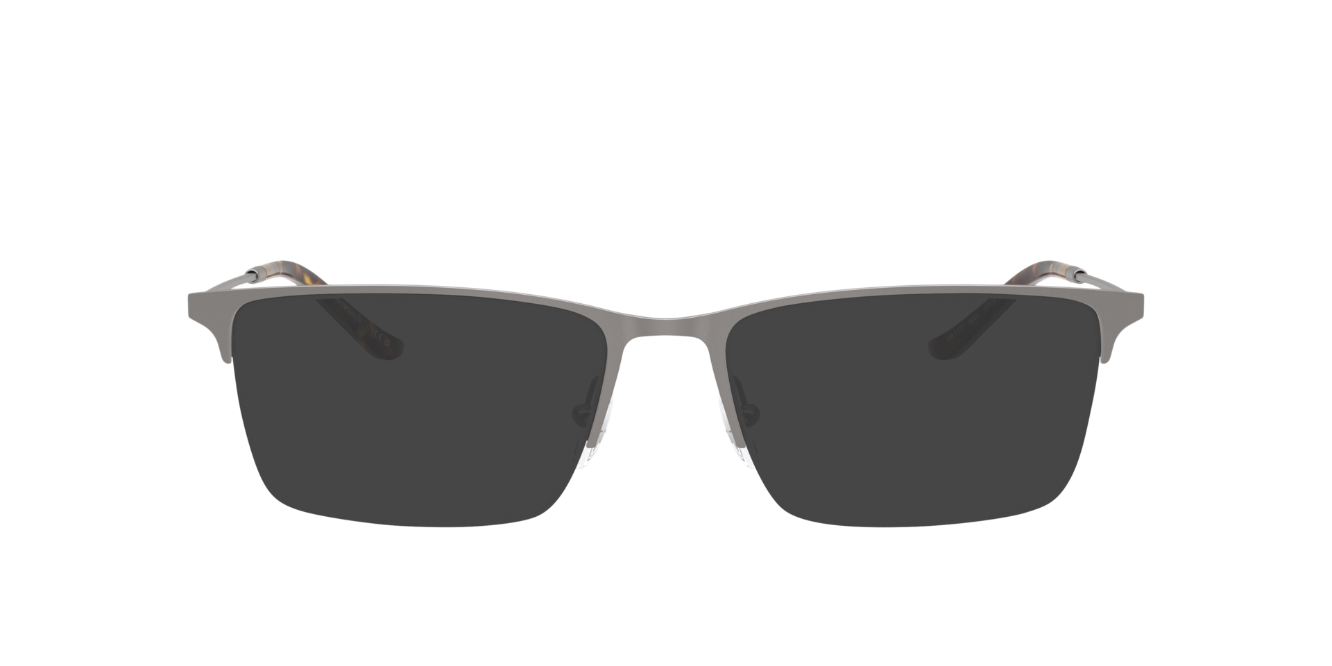 EA1171 Mat Staalgrijs MetaalEyeglass Frames van B24, met getinte lenzen