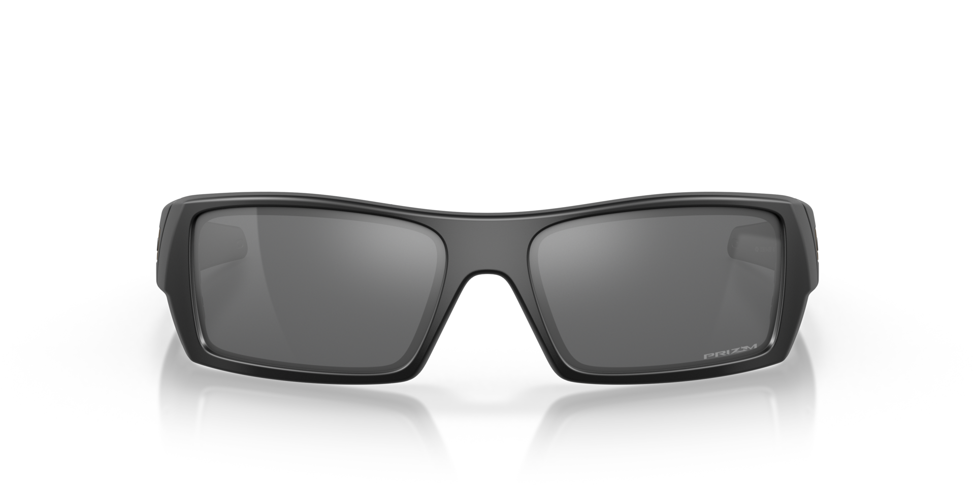 Gascan® Matt Schwarz KunststoffSunglass Frames von B24, Vorderansicht