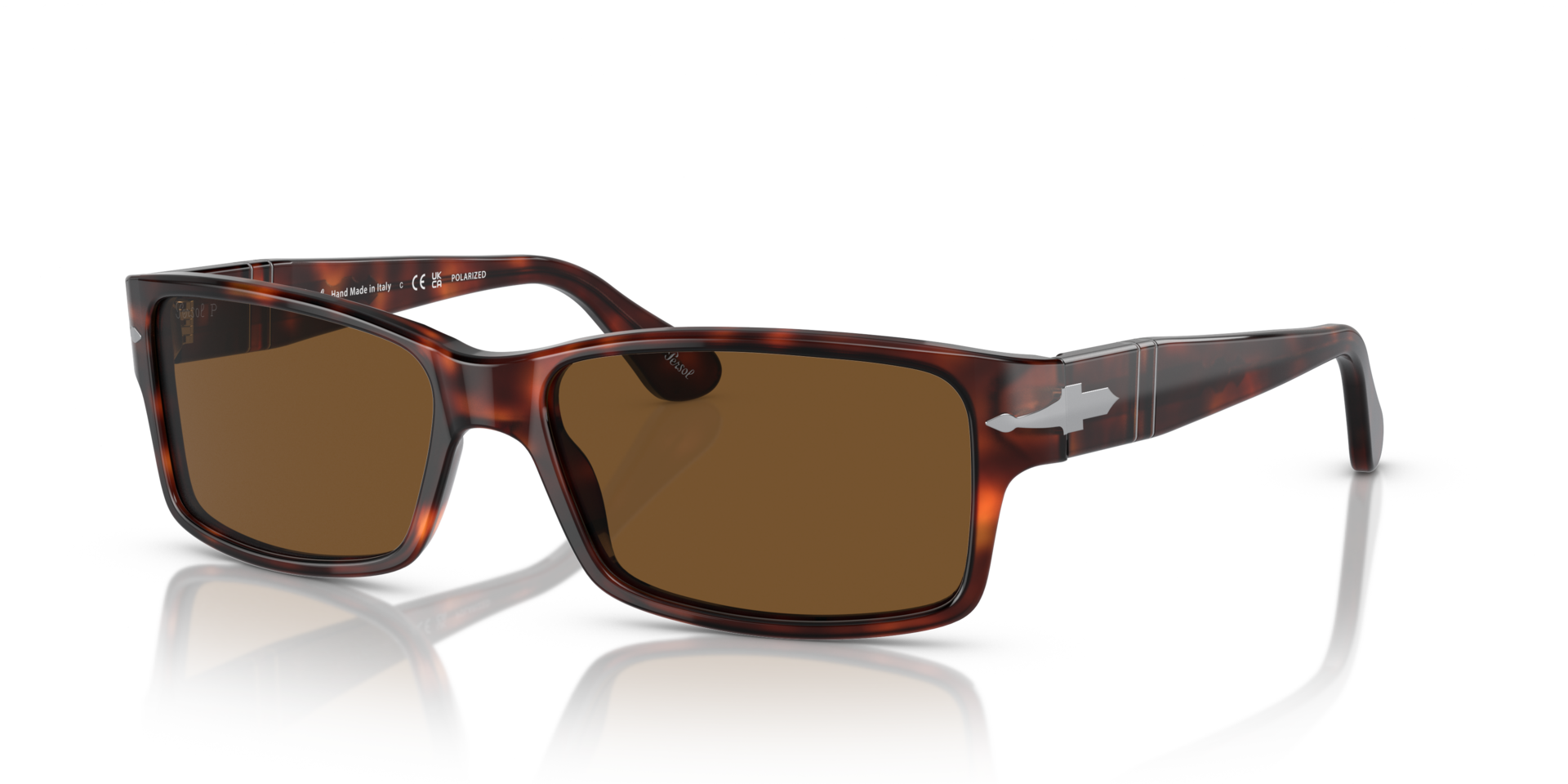 PO2803S Havana AcetatSunglass Frames von B24, Dreiviertelansicht