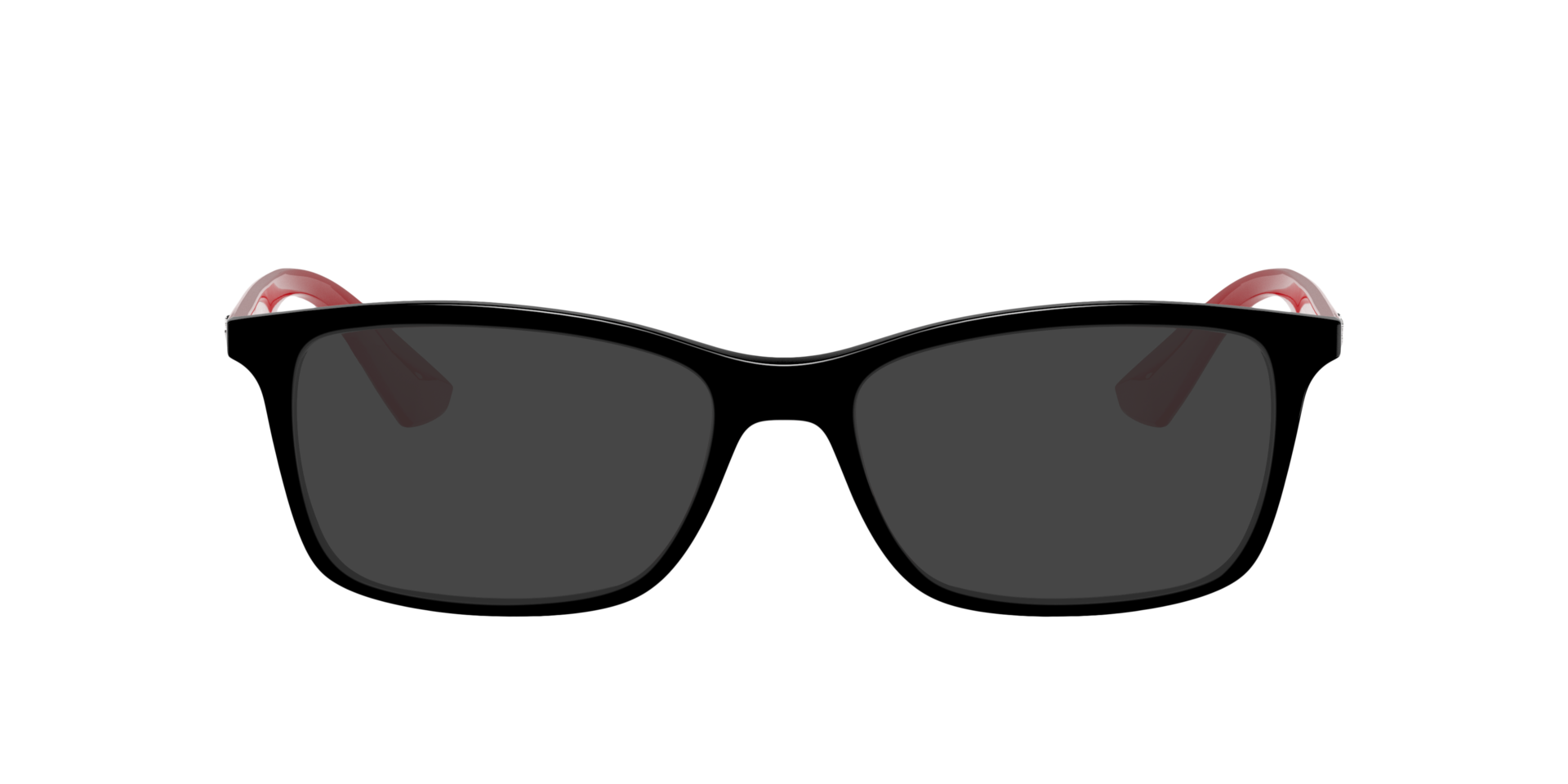 RB7047 Schwarz KunststoffEyeglass Frames von B24, mit getönten Gläsern