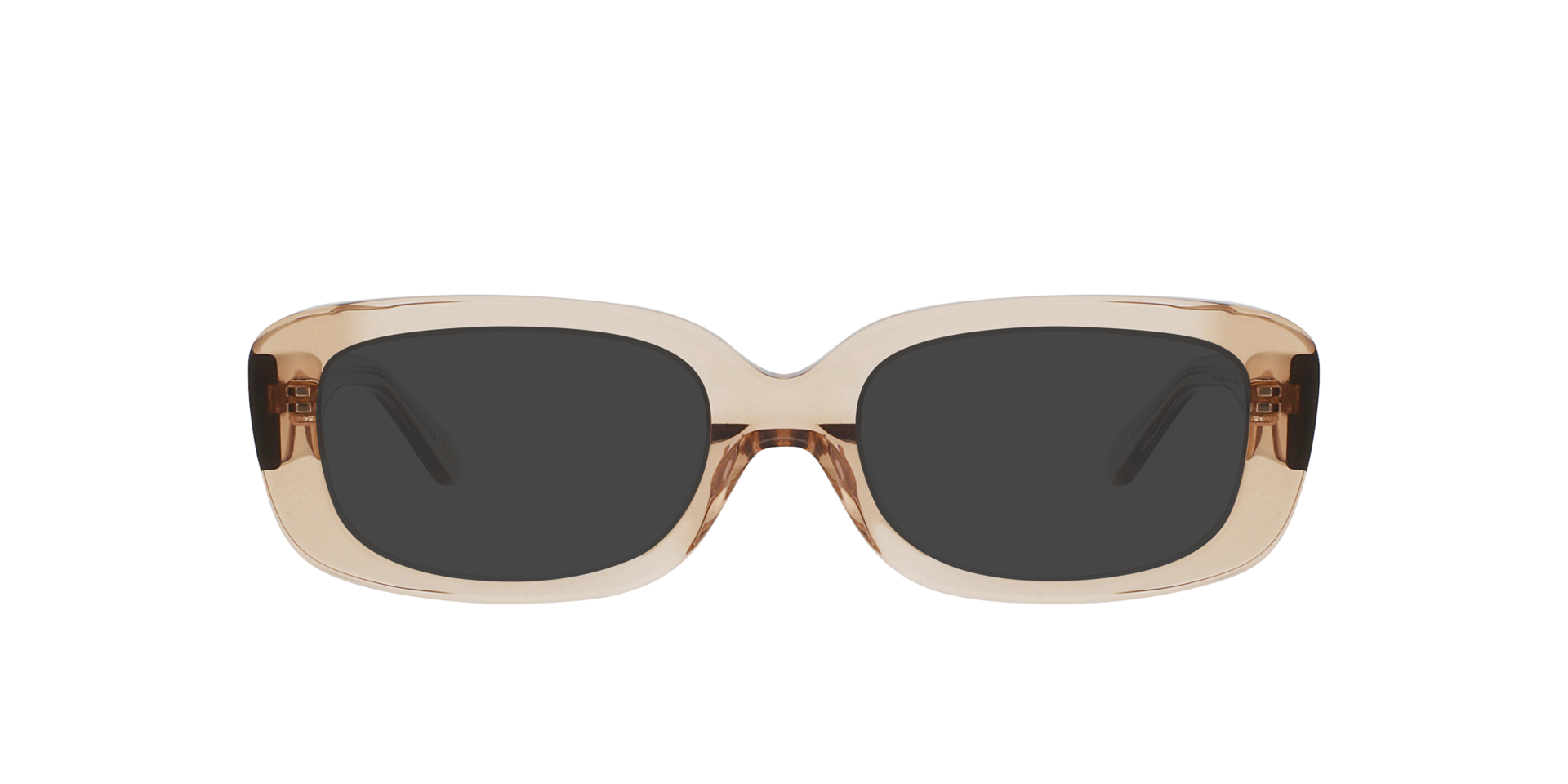 Maddy Crystal Maple Syrup AcetaatEyeglass Frames van B24, met getinte lenzen