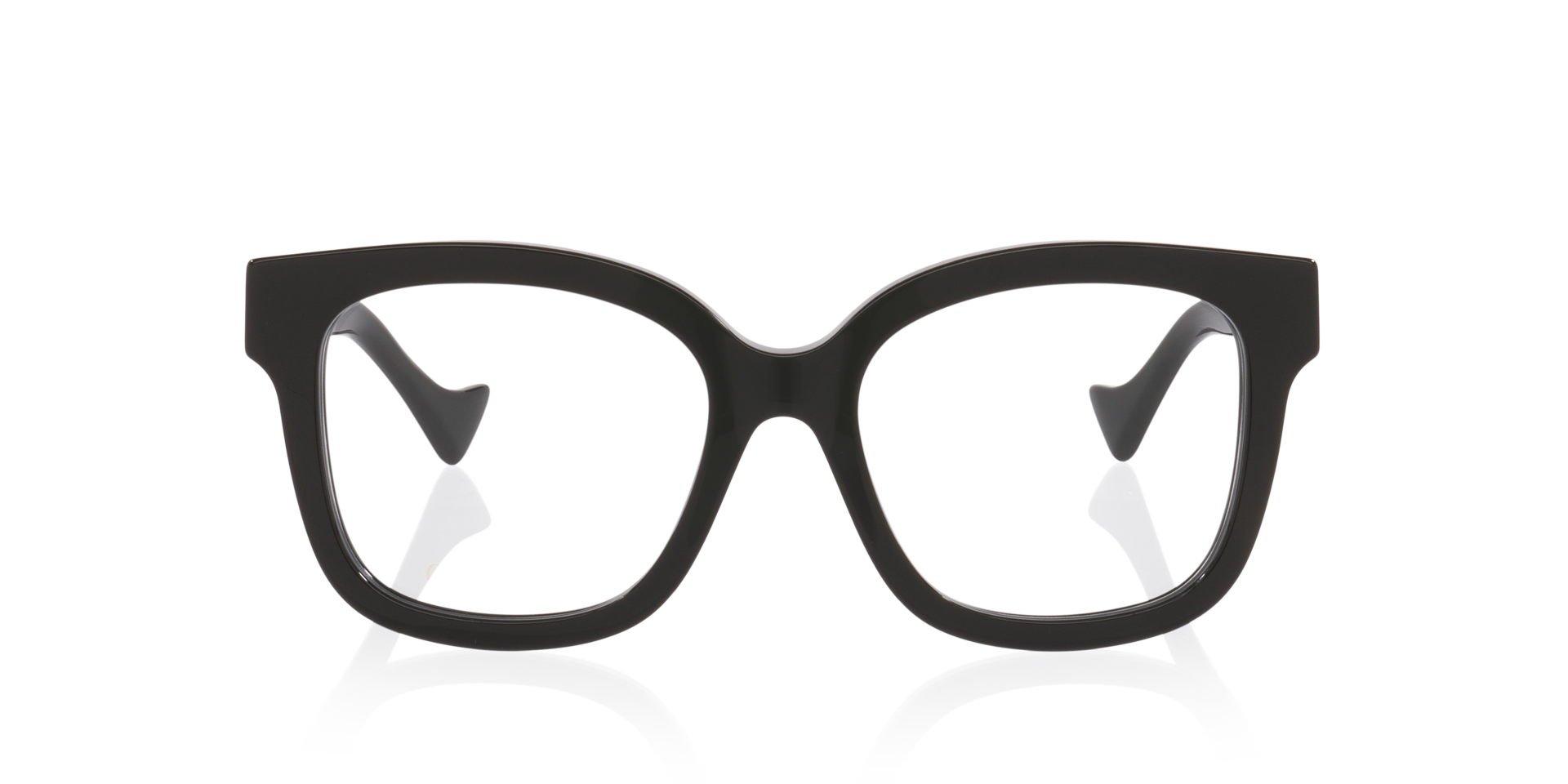 GG1258O Zwart AcetaatEyeglass Frames van B24, Vooraanzicht