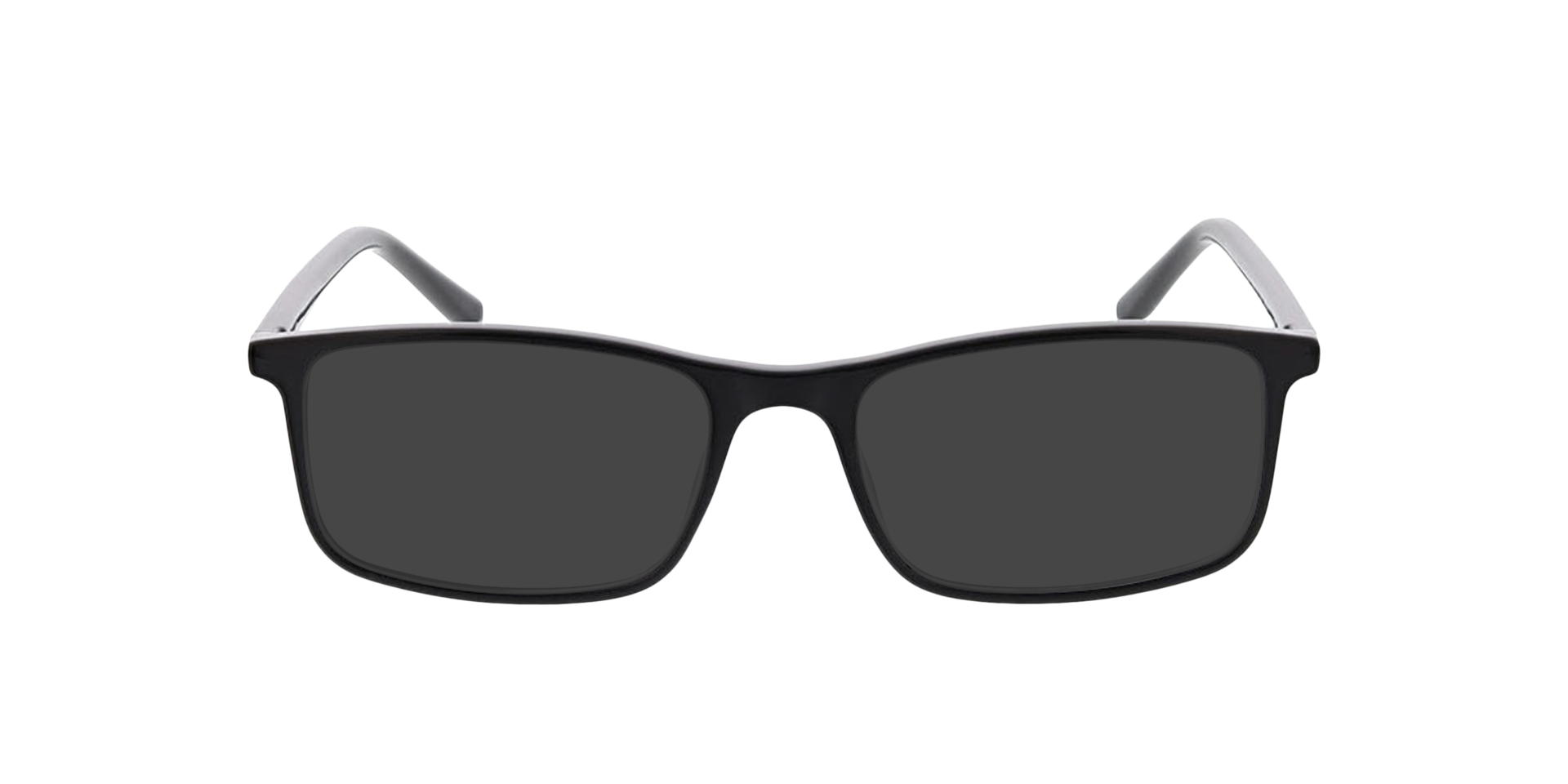 Bern Schwarz KunststoffEyeglass Frames von B24, mit getönten Gläsern