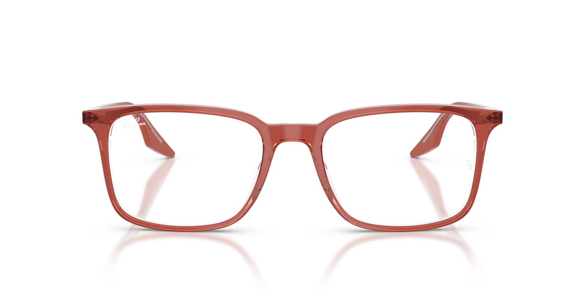 RB5421 Braun transparent AcetatEyeglass Frames von B24, Vorderansicht