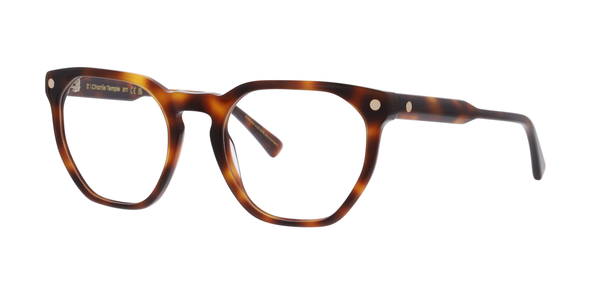 Mirevalo Havana AcetatEyeglass Frames von B24, Dreiviertelansicht