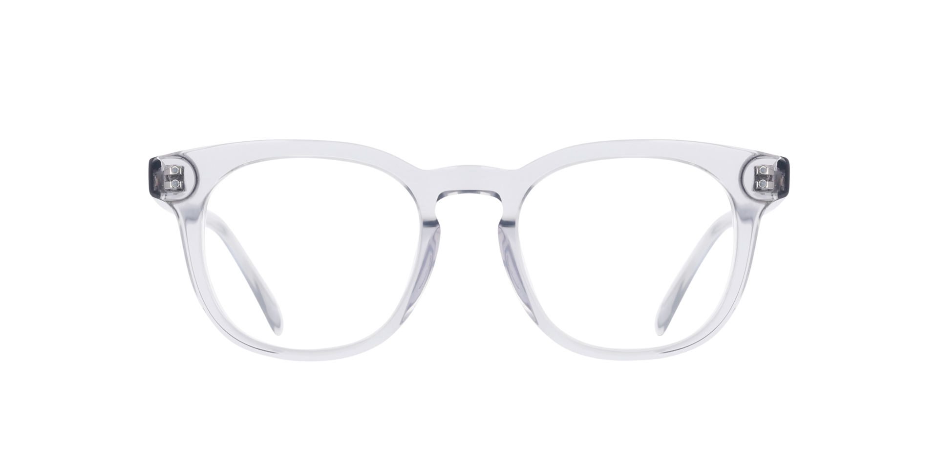 Blake CT Kristalgrijs AcetaatEyeglass Frames van B24, Vooraanzicht