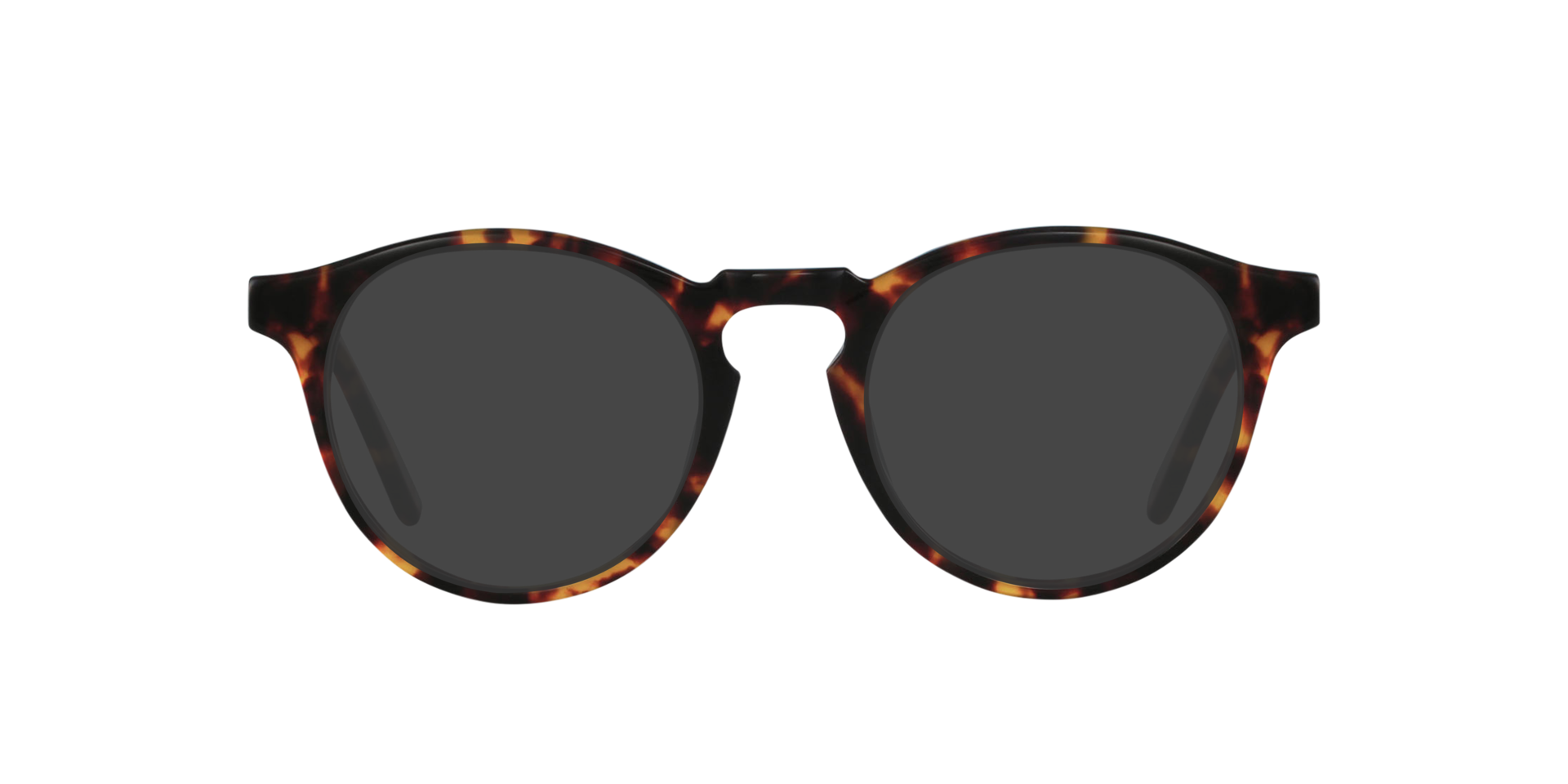 Sam Garnet Havana AcetaatSunglass Frames van B24, met getinte lenzen