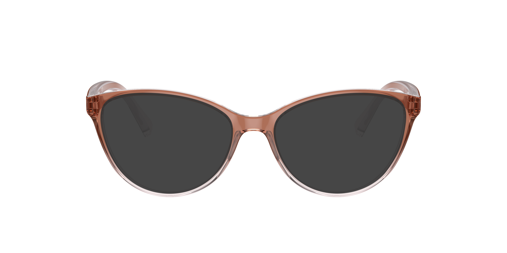 AX3053 Pink & Crystal KunststofEyeglass Frames van B24, met getinte lenzen