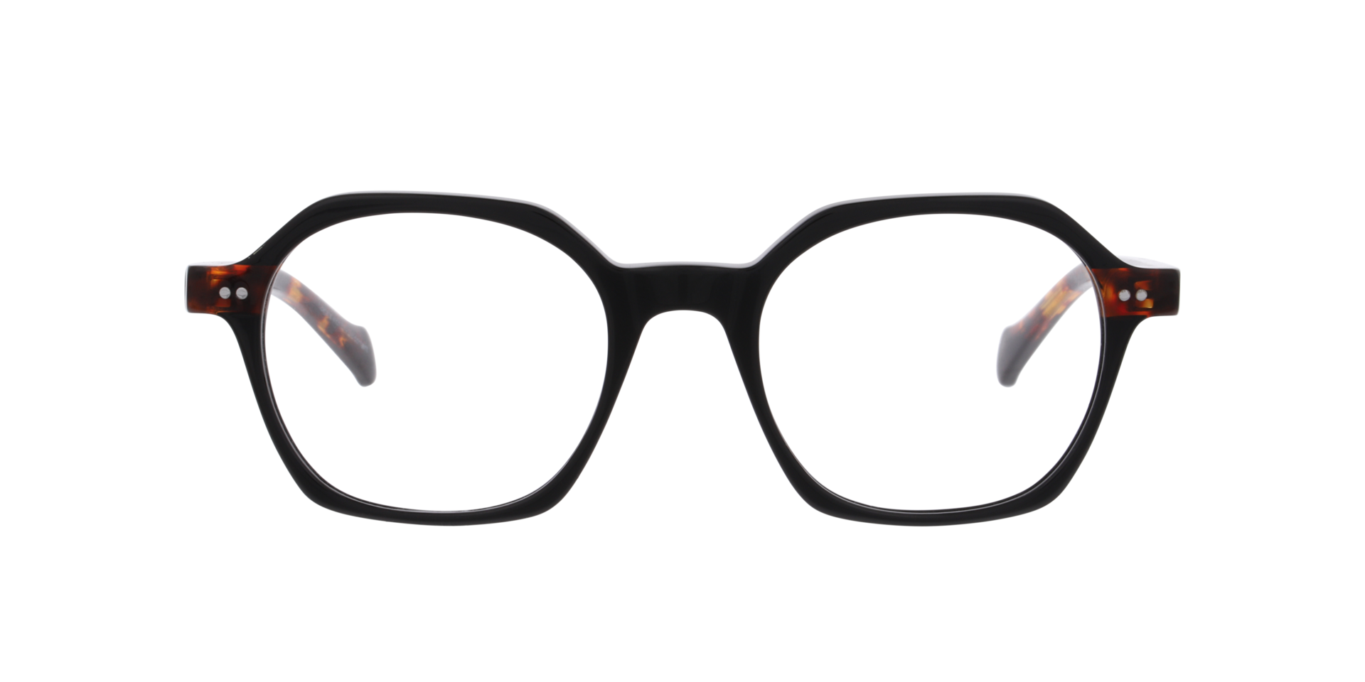 Havana On Black Solin -  Acetate Brillen