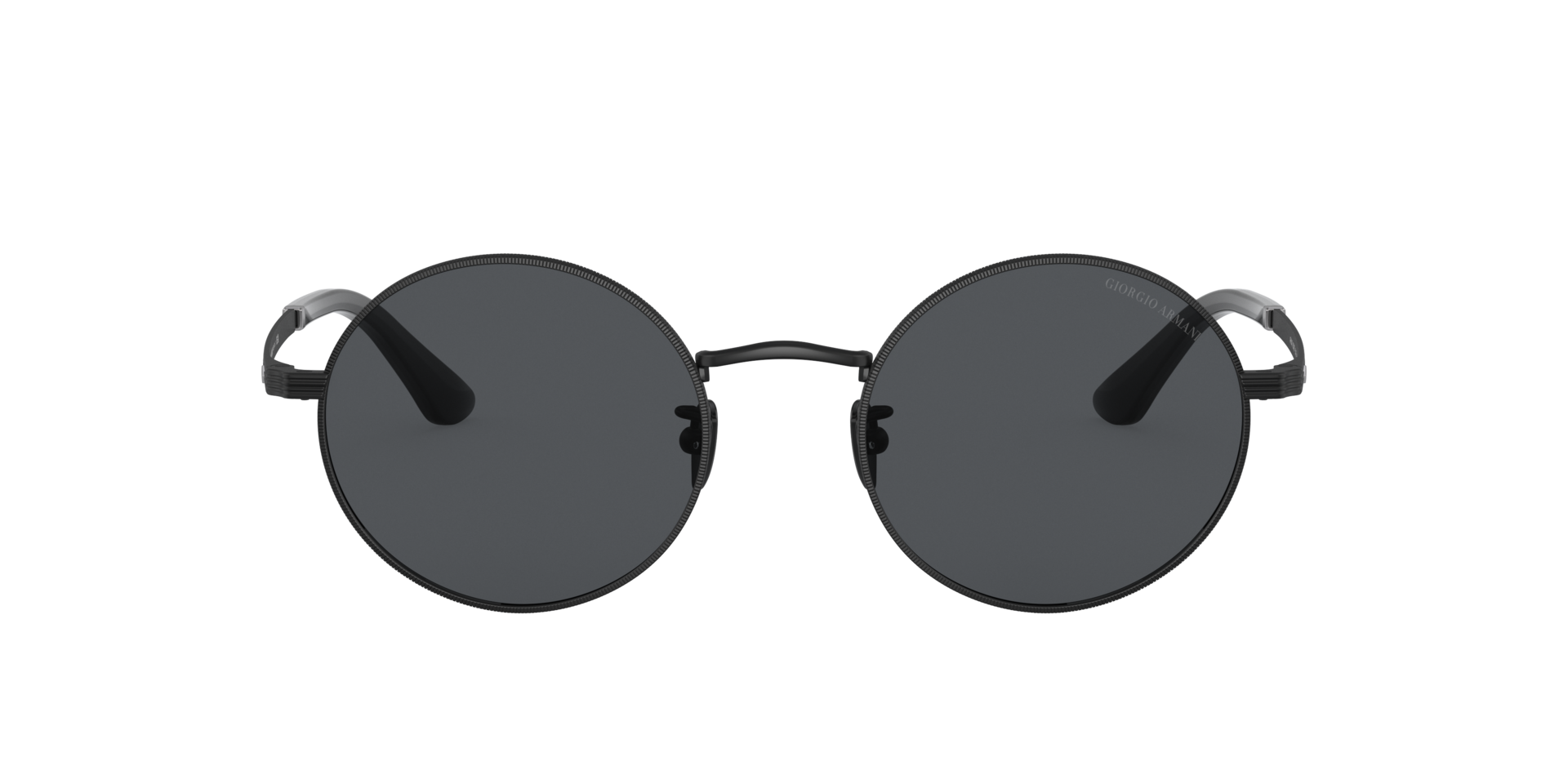 AR6140 Matt Schwarz MetallSunglass Frames von B24, mit getönten Gläsern