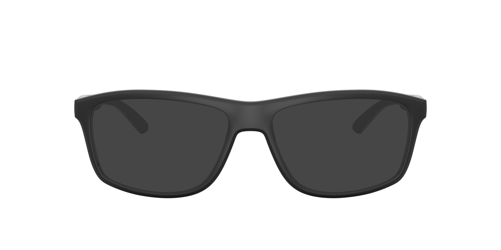 AN7291 Matte Recycled Black KunststofEyeglass Frames van B24, met getinte lenzen