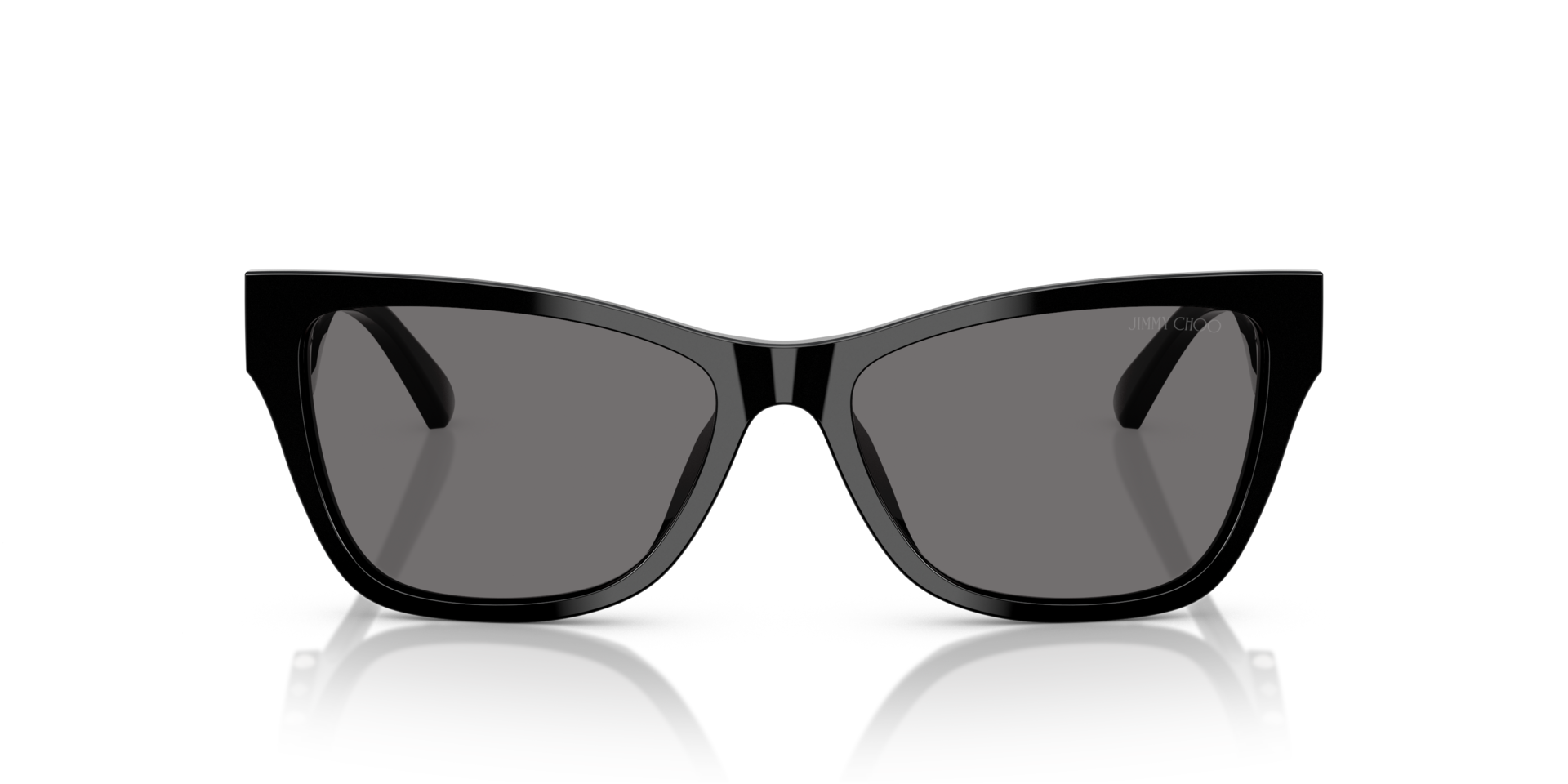 JC5024HU Zwart AcetaatSunglass Frames van B24, Vooraanzicht