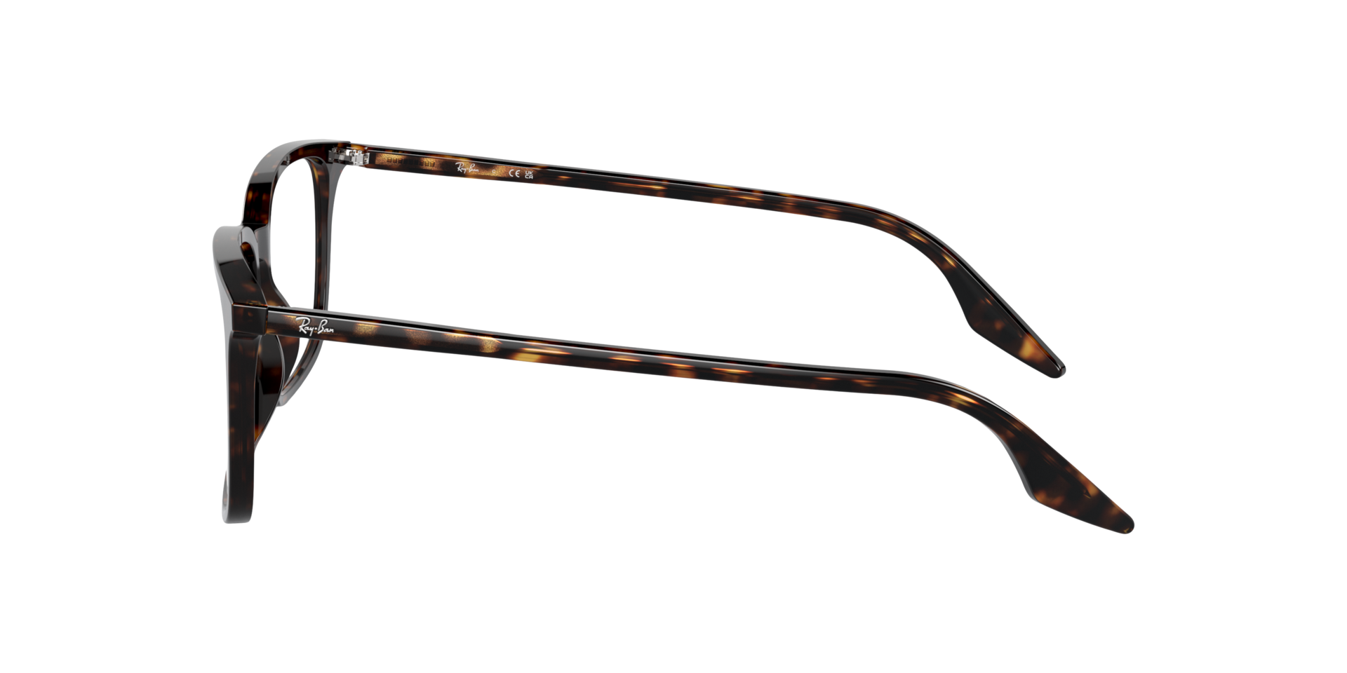 RB5421 Havana AcetaatEyeglass Frames van B24, Zijaanzicht