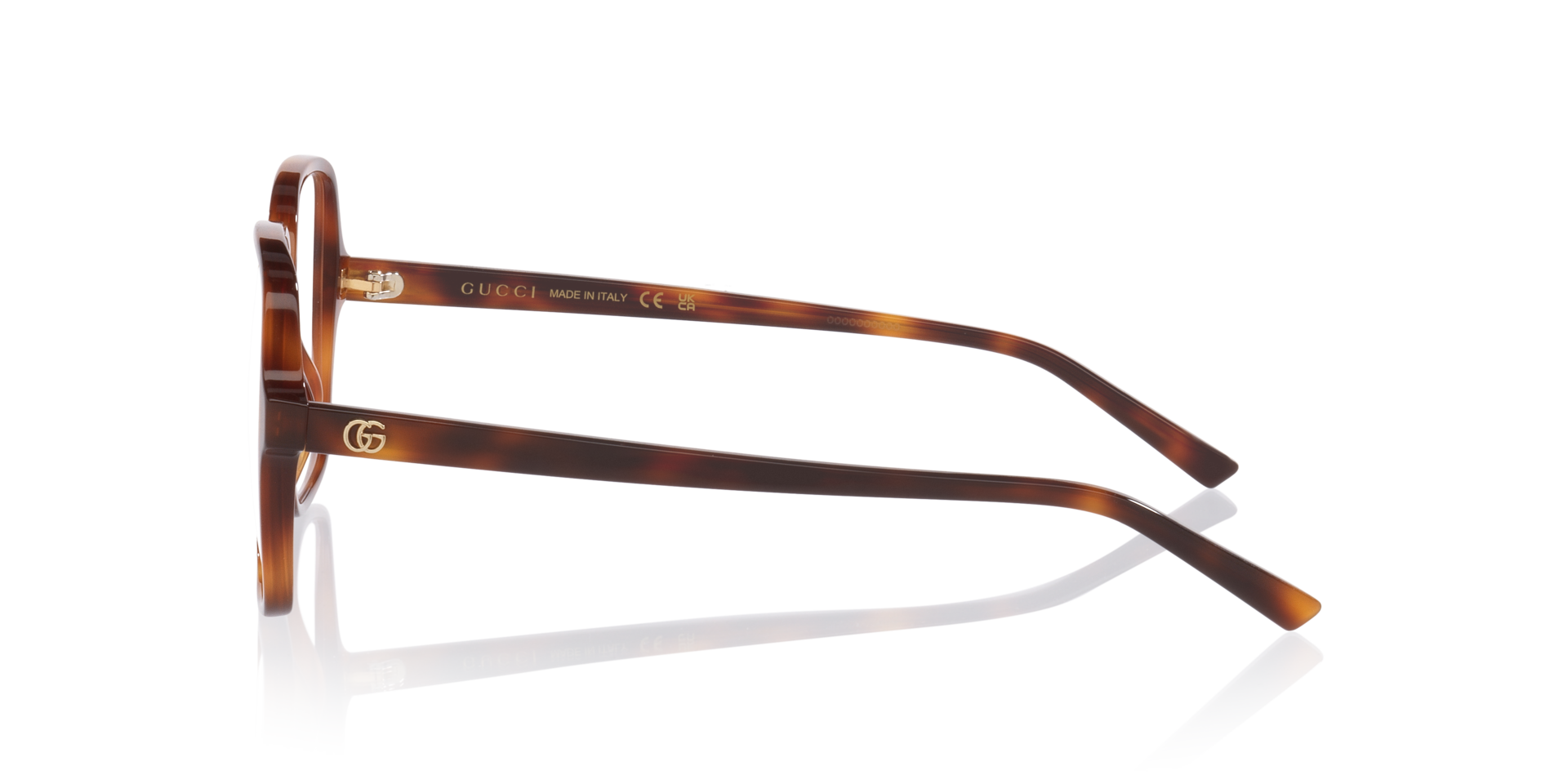 GG1994O Tortoise AcetatEyeglass Frames von B24, Seitenansicht
