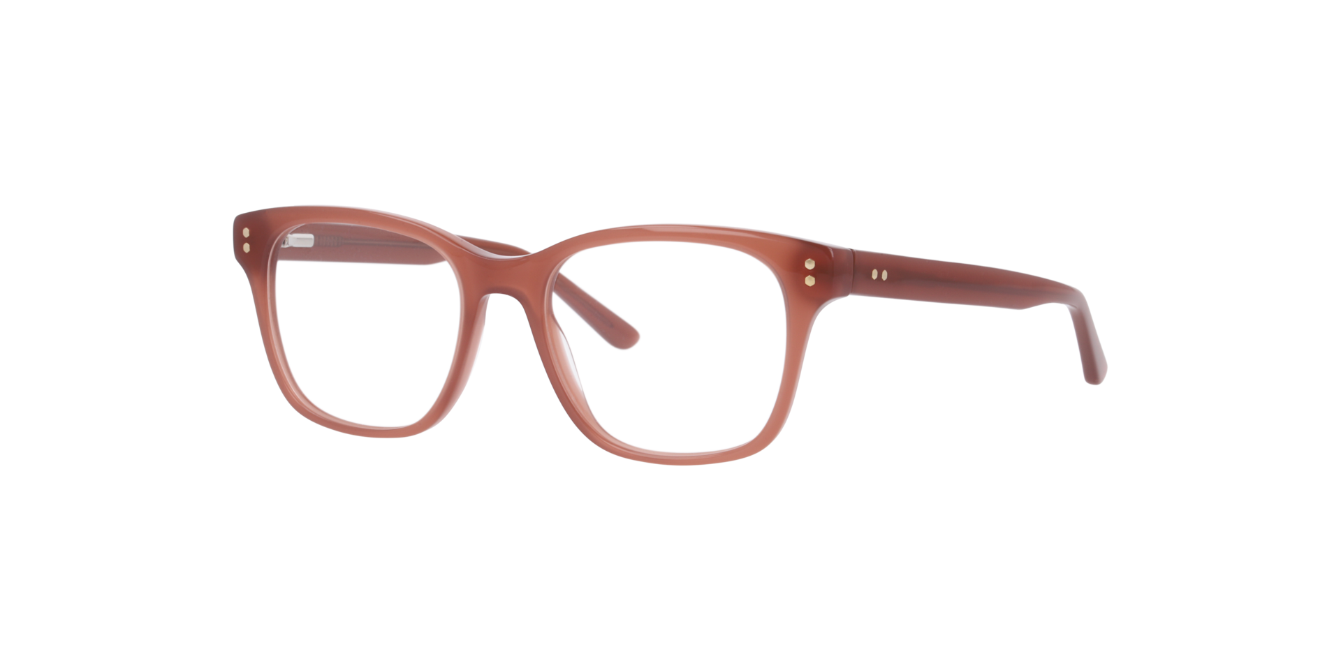 Tara Kristalroze AcetaatEyeglass Frames van B24, Hoekweergave