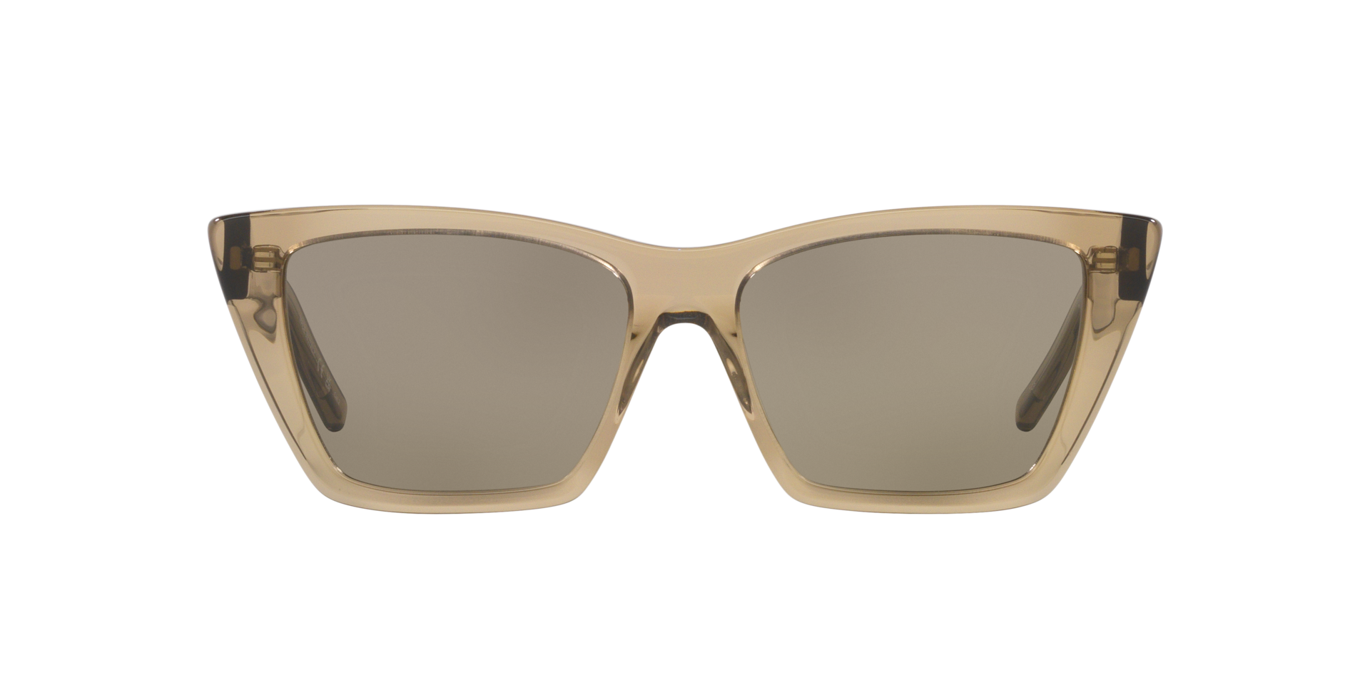 Saint Laurent 889652205076 Kattenoog Zwart glanzend Volle rand
