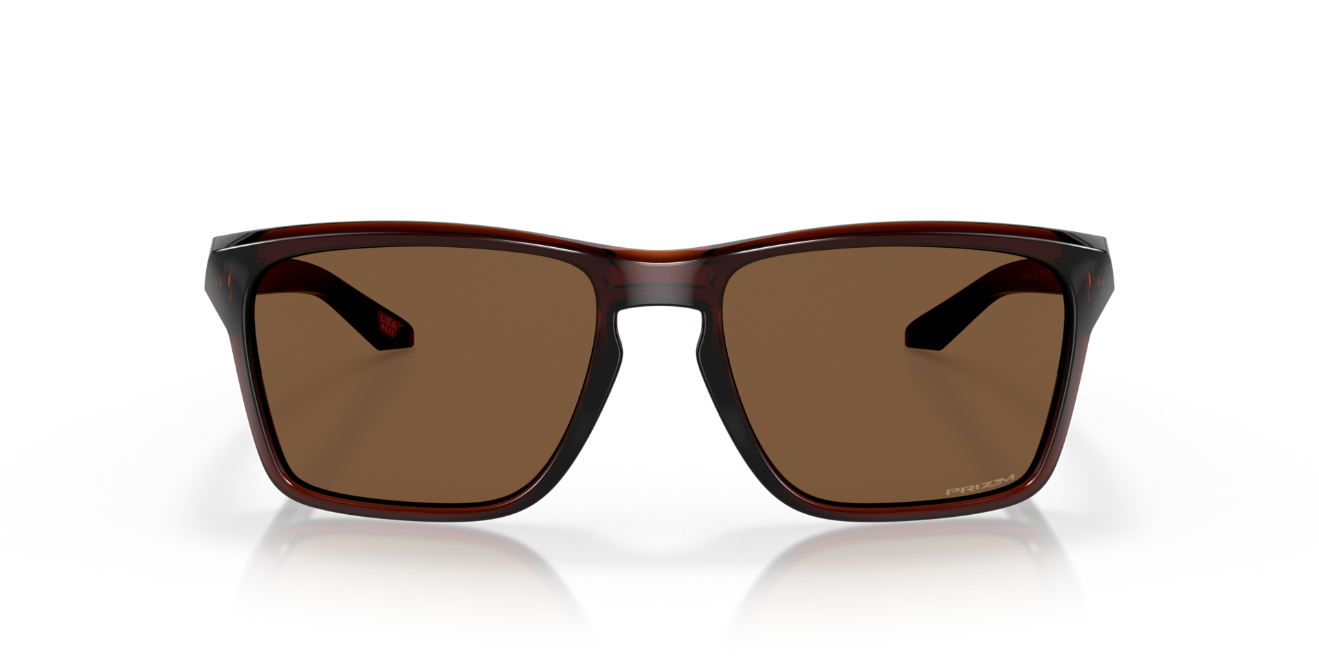 Sylas Polished Rootbeer KunststoffSunglass Frames von B24, Vorderansicht