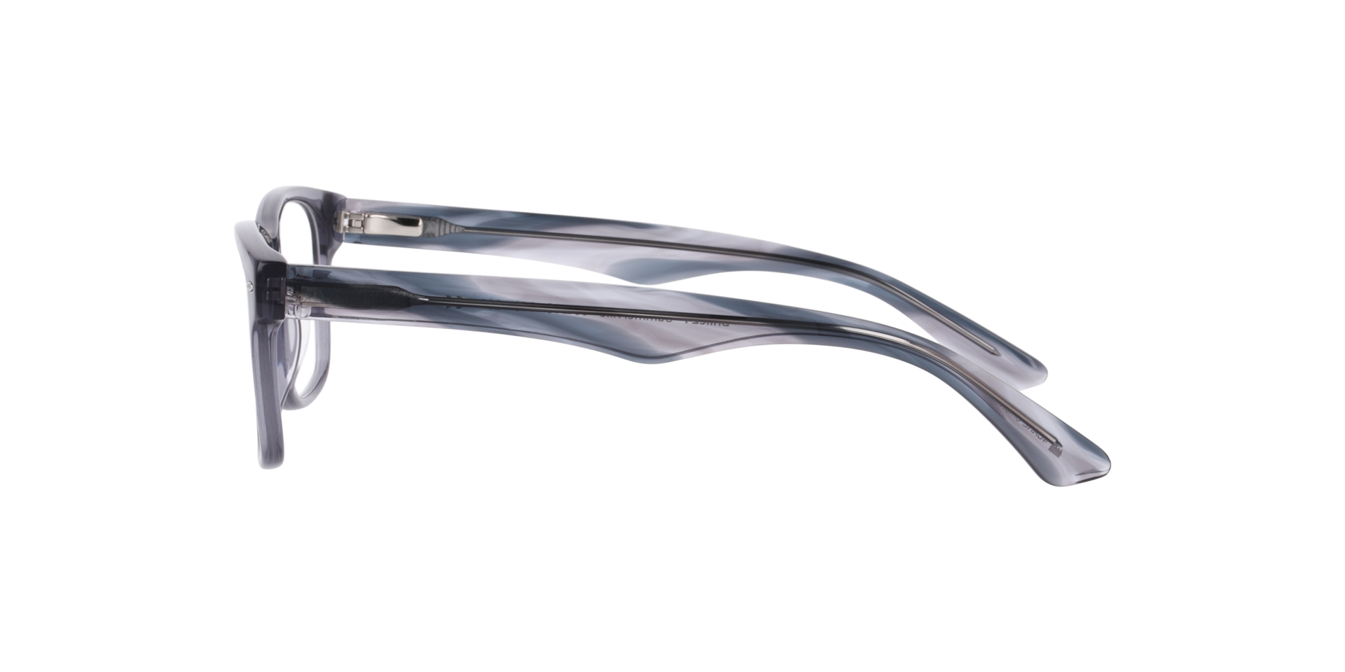 Summerville Crystal Grau AcetatEyeglass Frames von B24, Seitenansicht