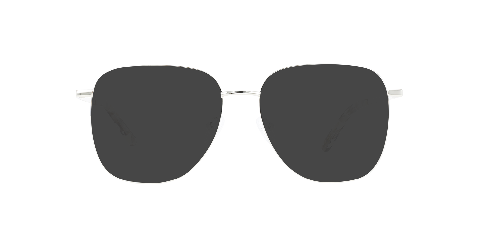 Miley Light Gold Metal MetaalEyeglass Frames van B24, met getinte lenzen