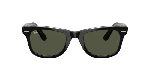Ray-Ban - RB2140, Schwarz auf Transparent/Black/Tortoise, Größe: Large