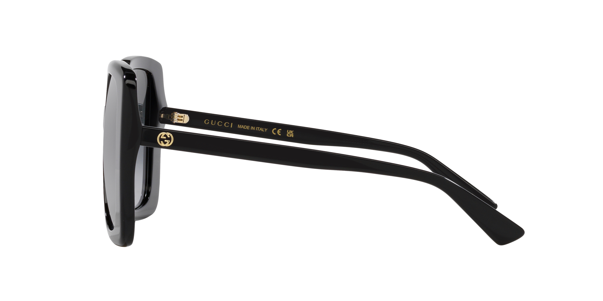 GG1314S Zwart AcetaatSunglass Frames van B24, Zijaanzicht