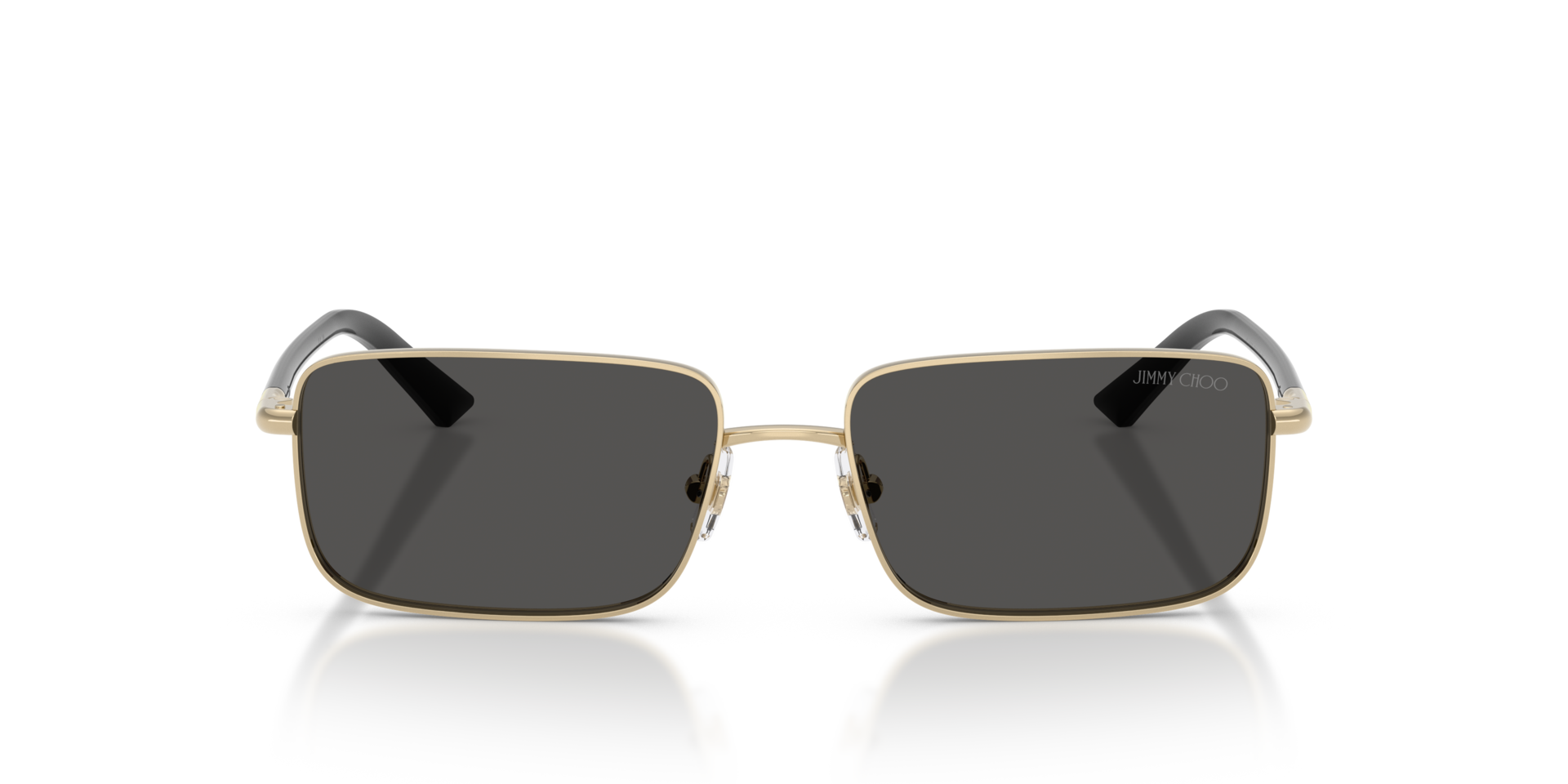 JC4027 Hellgold MetallSunglass Frames von B24, Vorderansicht