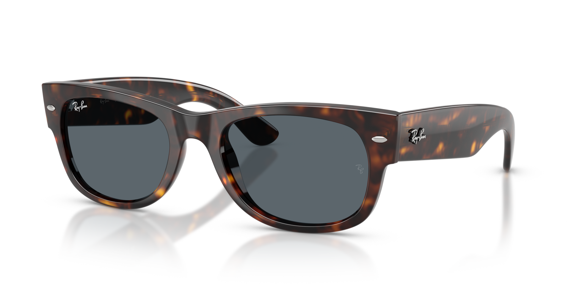 RB0832S Havana KunststofSunglass Frames van B24, Hoekweergave