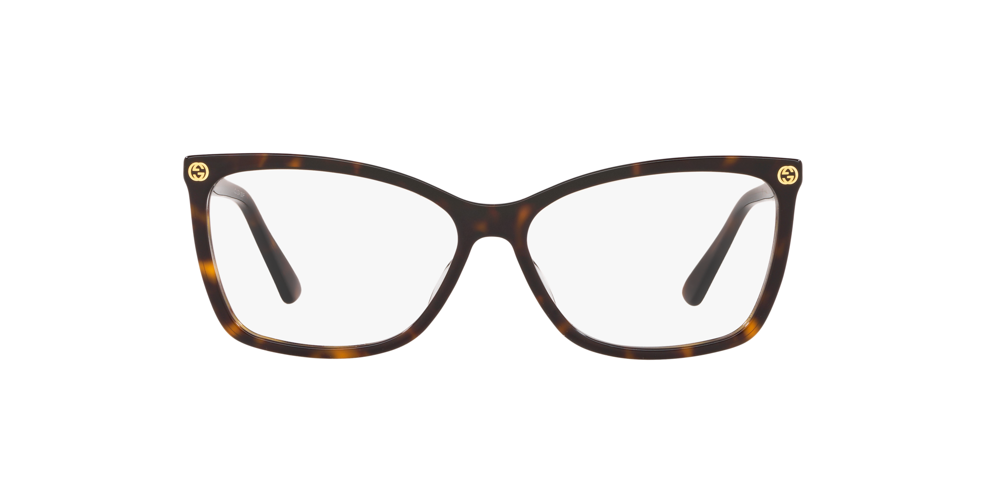 GG0025O Tortoise AcetaatEyeglass Frames van B24, Vooraanzicht