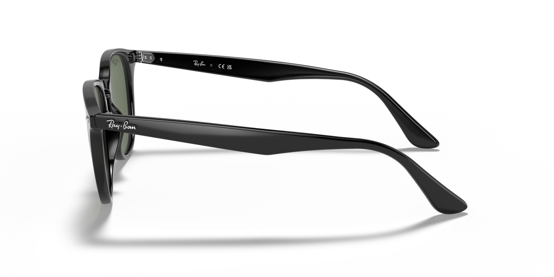 RB4259 Schwarz KunststoffSunglass Frames von B24, Seitenansicht