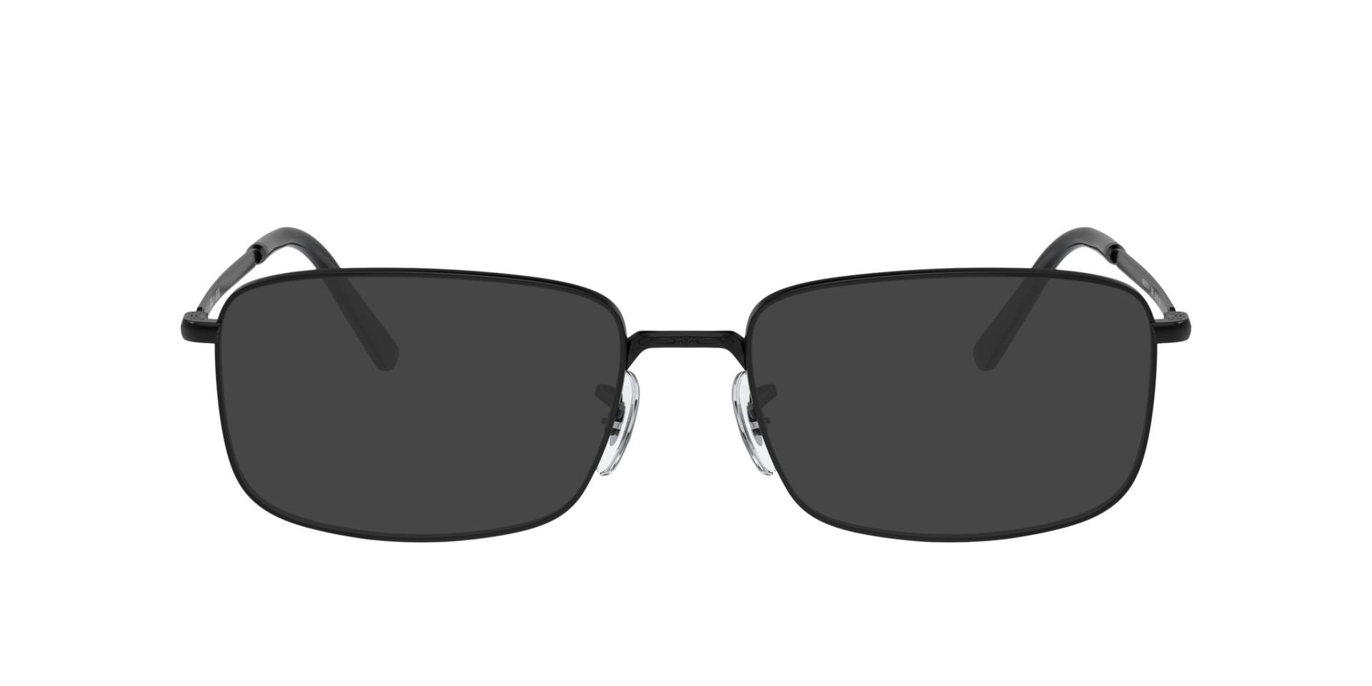 RB3717V Zwart MetaalEyeglass Frames van B24, met getinte lenzen