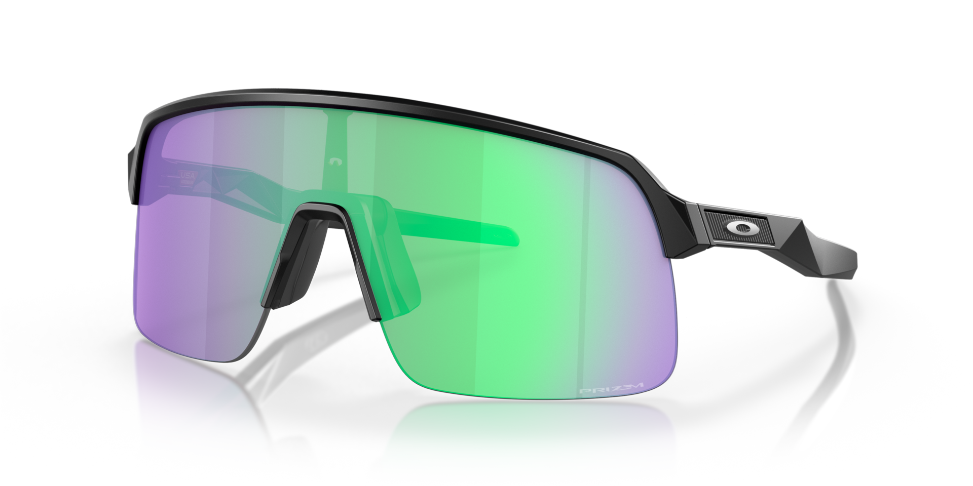 Sutro Lite Matt Schwarz KunststoffSunglass Frames von B24, Dreiviertelansicht