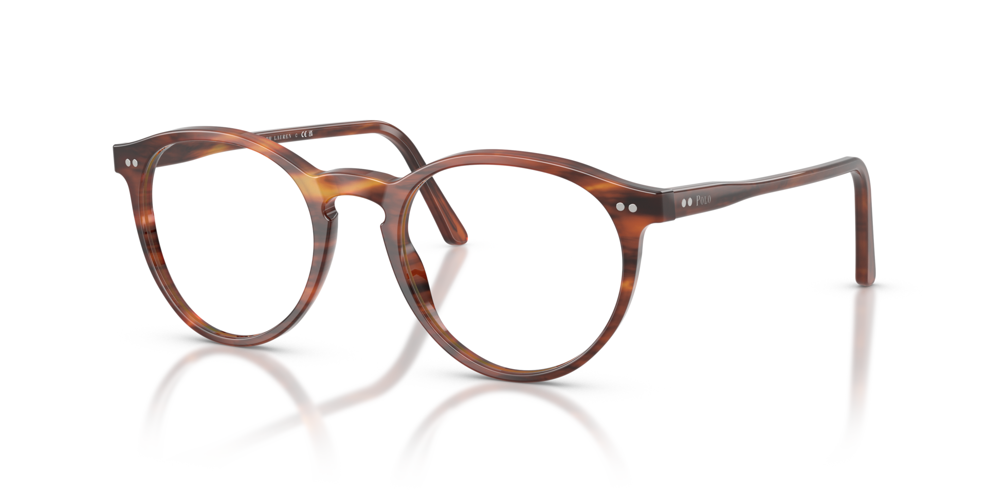 PH2083 Havana AcetatEyeglass Frames von B24, Dreiviertelansicht