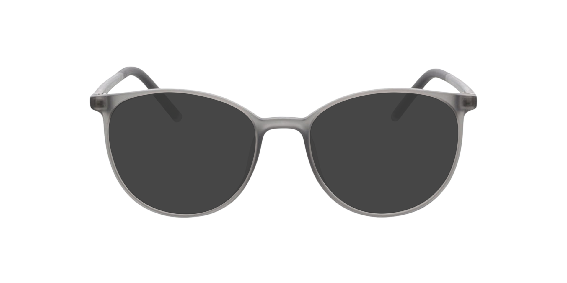 Conroe Kristalgrijs KunststofEyeglass Frames van B24, met getinte lenzen