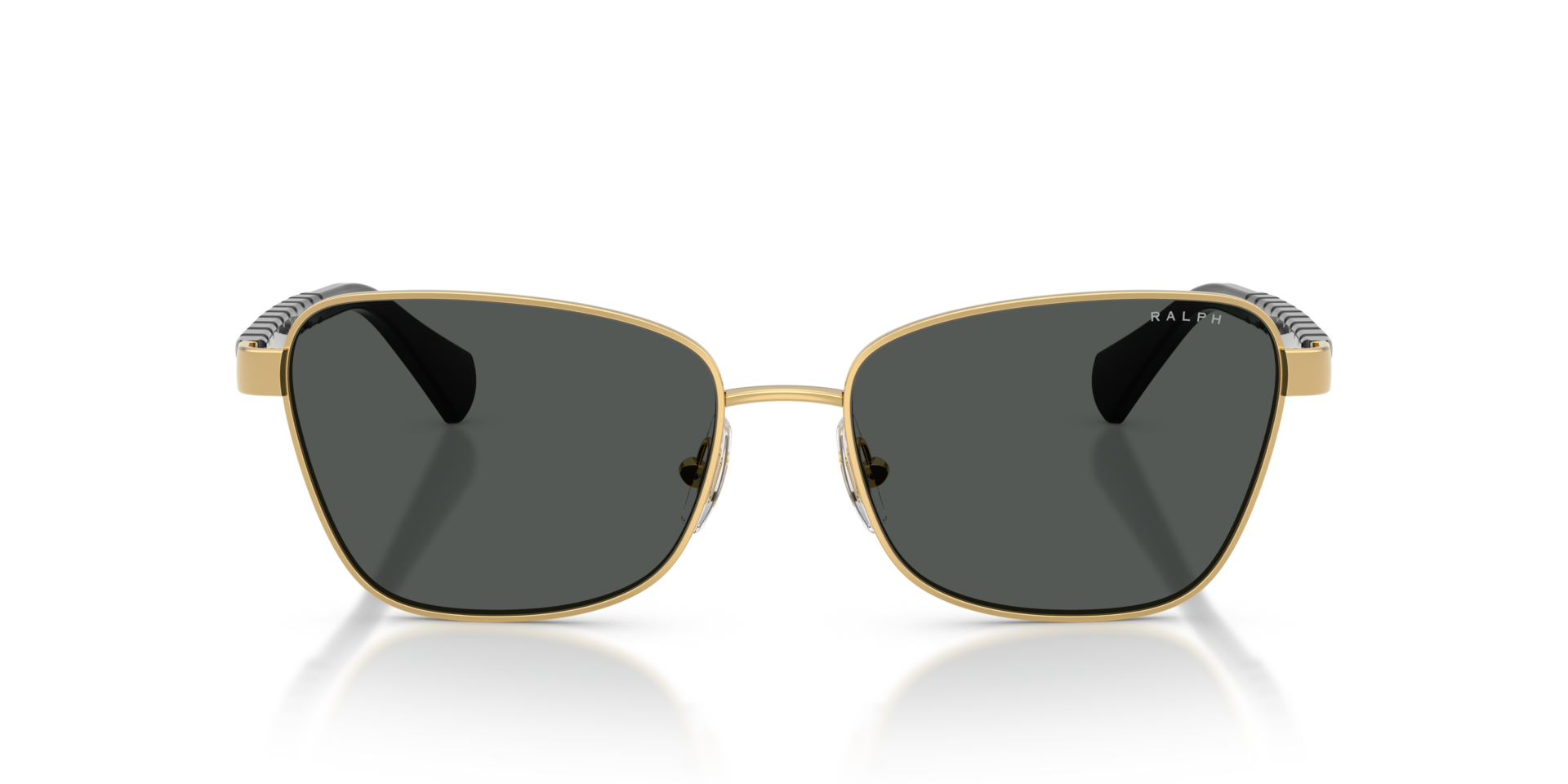 RA4149 Glanzend goud MetaalSunglass Frames van B24, Vooraanzicht