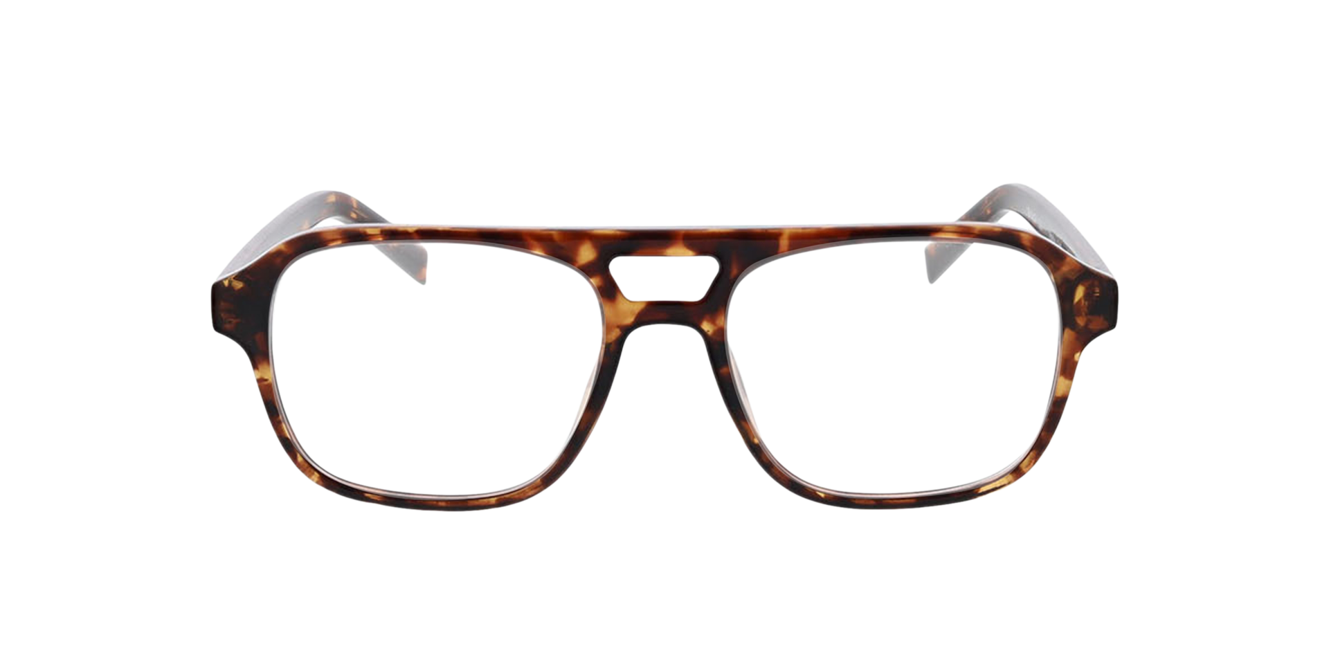 Parker Havana KunststoffEyeglass Frames von B24, Vorderansicht