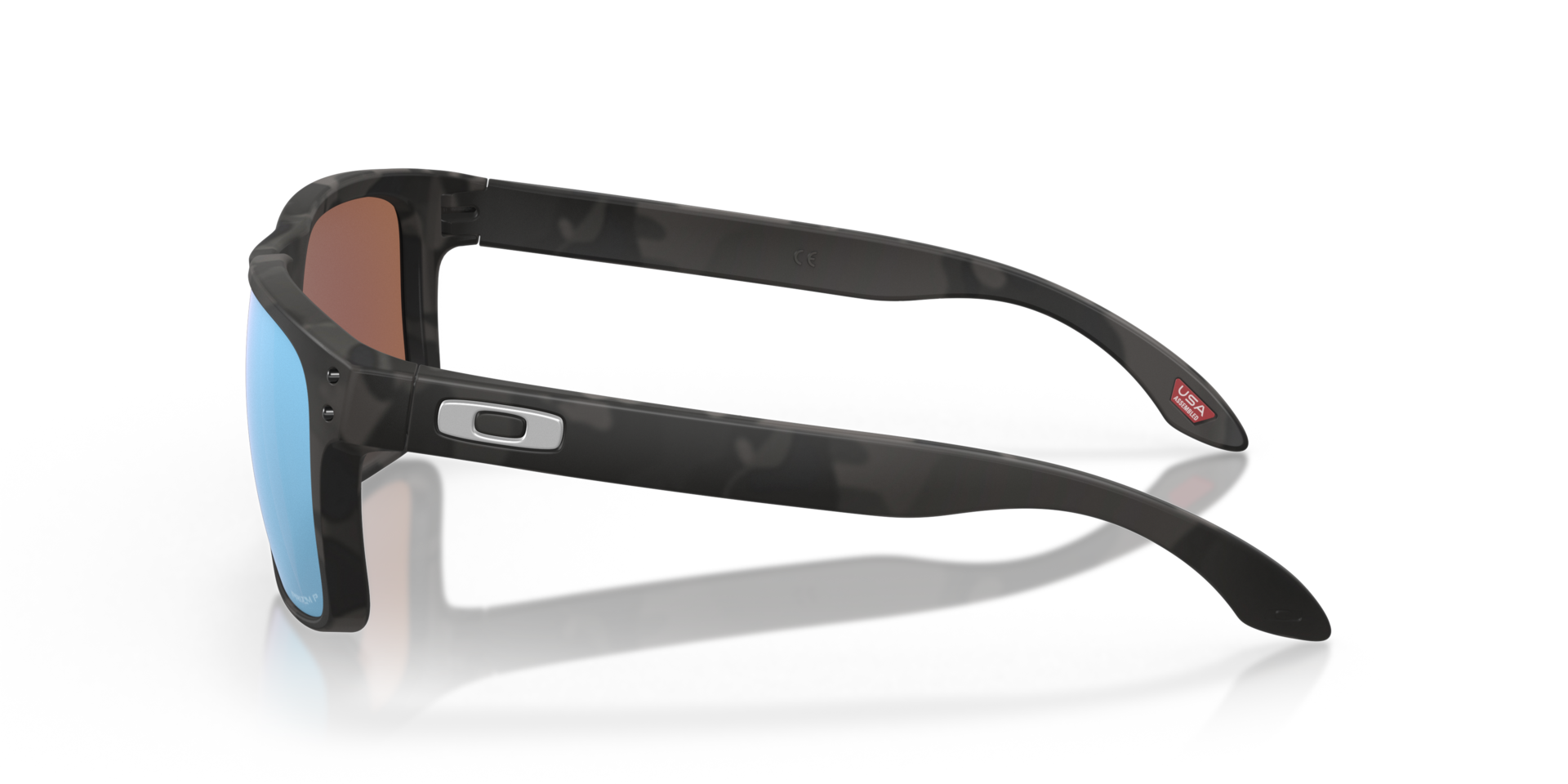 Holbrook™ Matt Schwarz Camouflage KunststoffSunglass Frames von B24, Seitenansicht