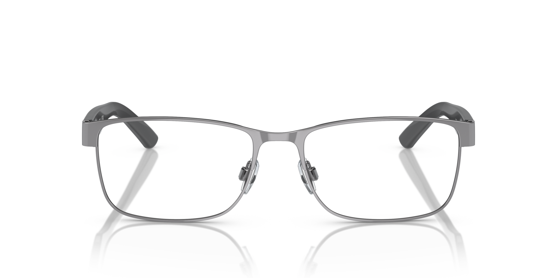 PH1157 Shiny Gunmetal MetallEyeglass Frames von B24, Vorderansicht