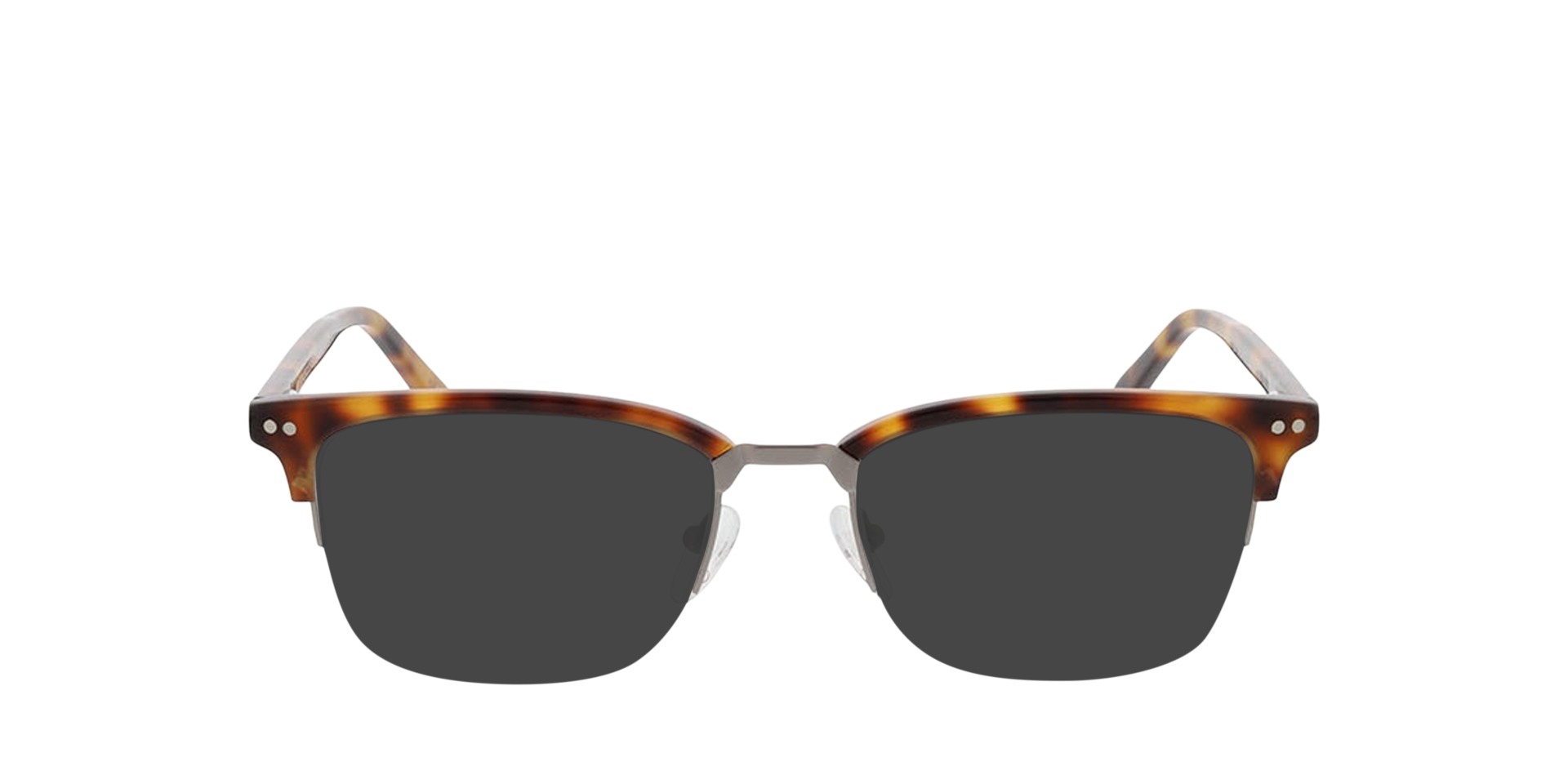 Newton Havana MetallEyeglass Frames von B24, mit getönten Gläsern