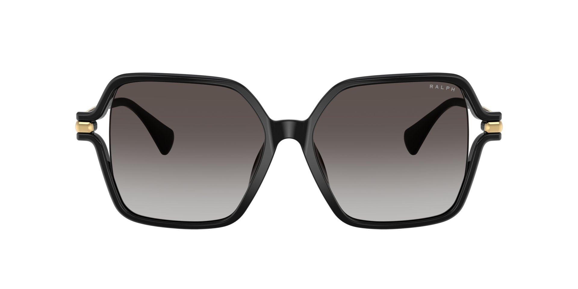 RA5319U Schwarz glänzend KunststoffSunglass Frames von B24, mit getönten Gläsern