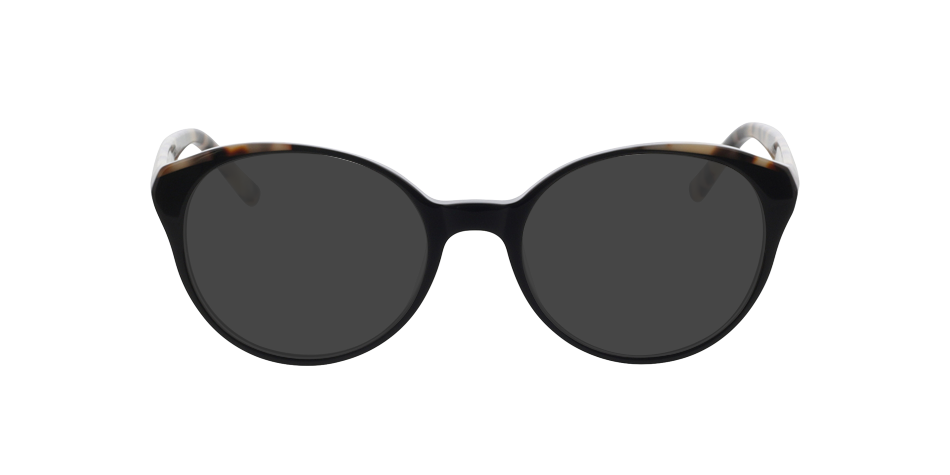 Erica Black  &  White Havana AcetatEyeglass Frames von B24, mit getönten Gläsern