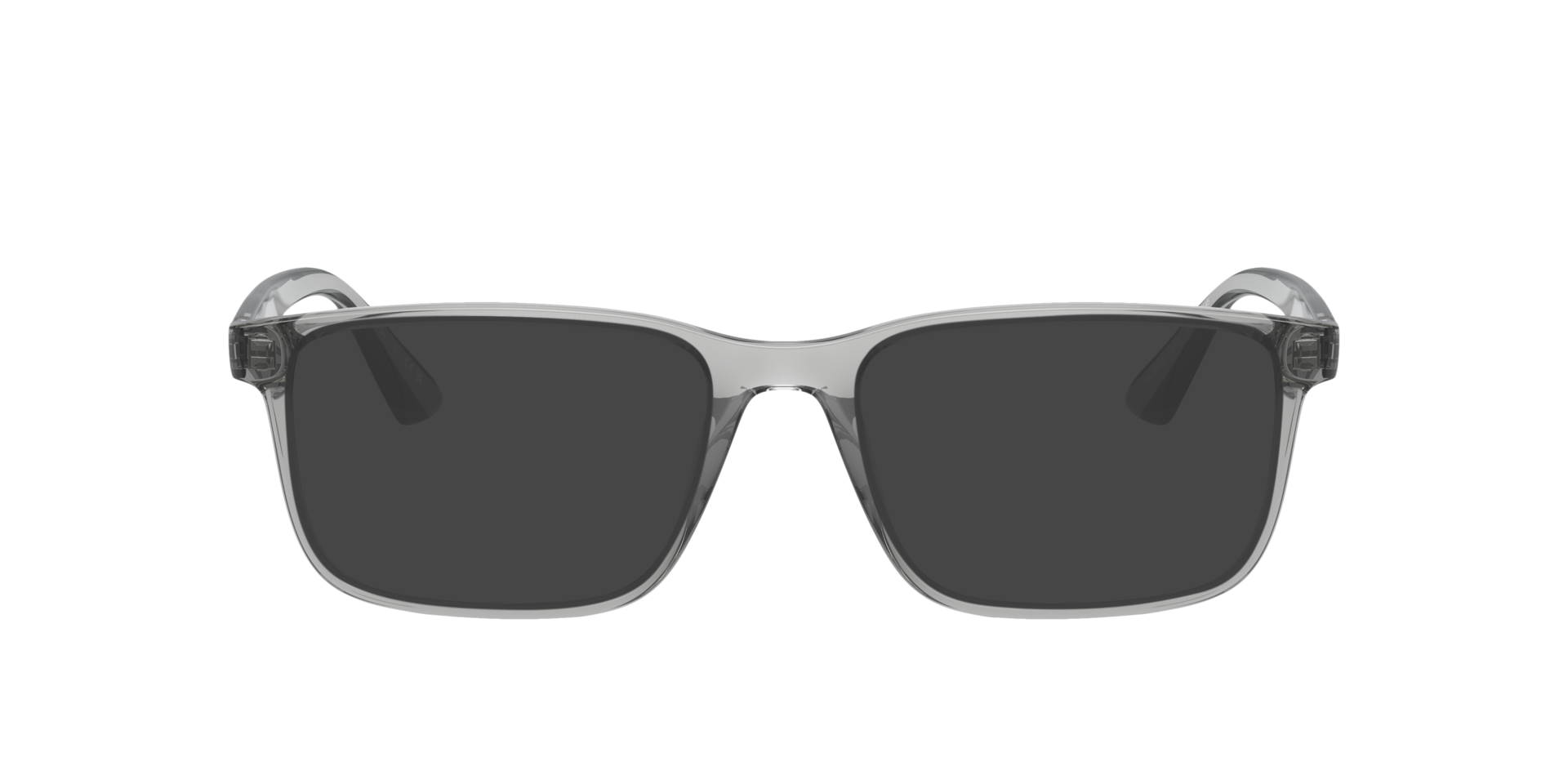 RB7241D Transparant grijs KunststofEyeglass Frames van B24, met getinte lenzen