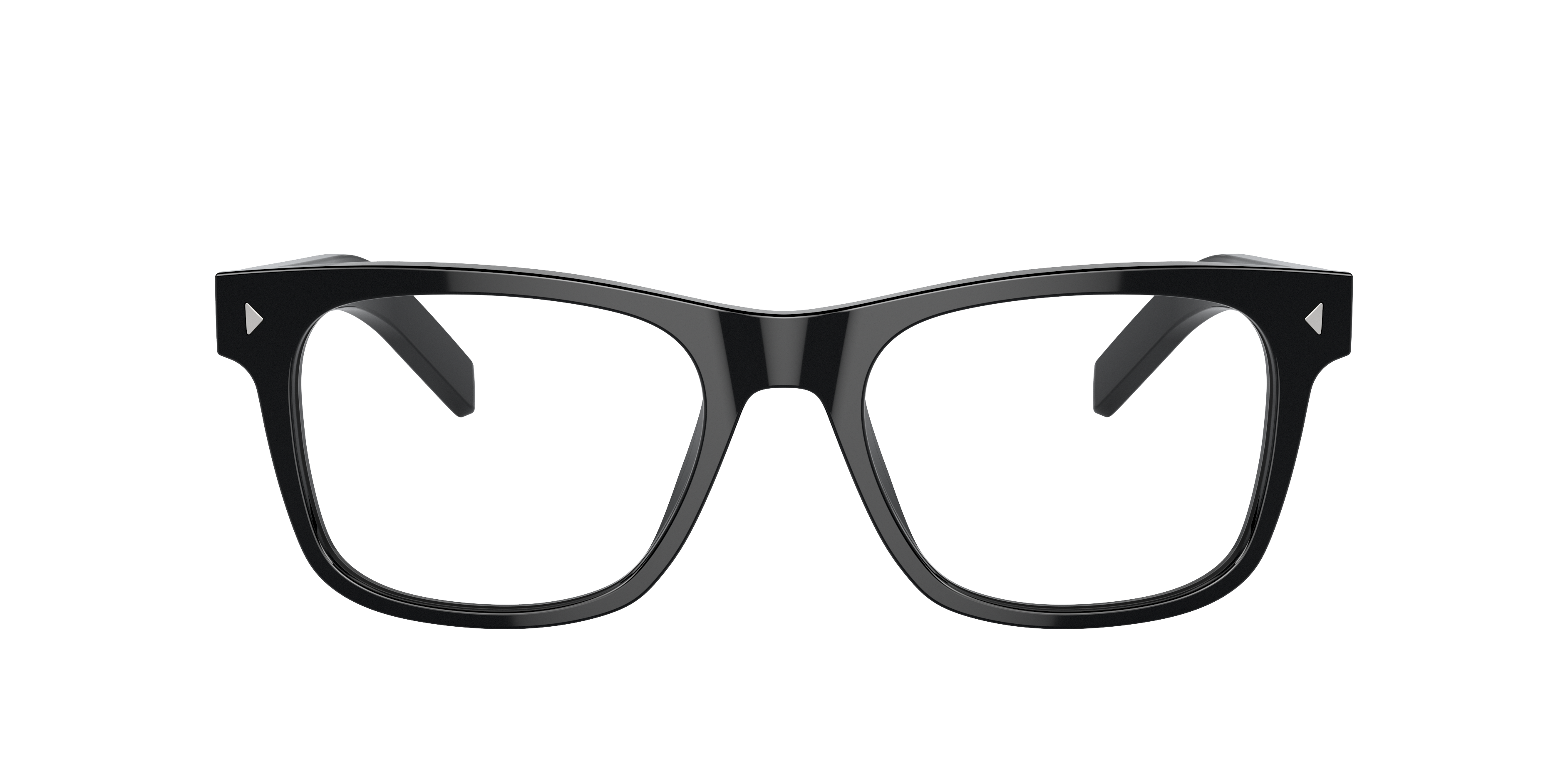 Prada Pr A13v 0 16K1o1 Kunststoff Rechteckig Brille – auch als Gleitsichtbrille Herren Schwarz Mittel - Bild 5