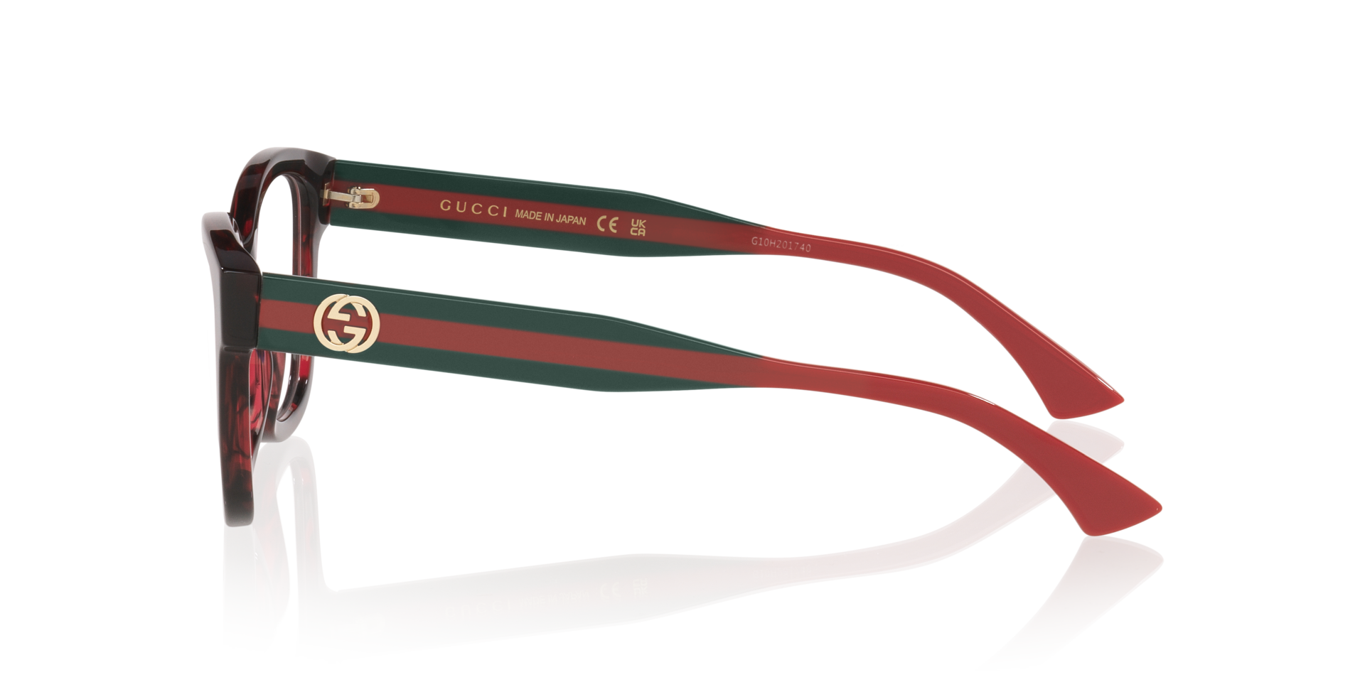 GG1863O Tortoise Blonde AcetatEyeglass Frames von B24, Seitenansicht