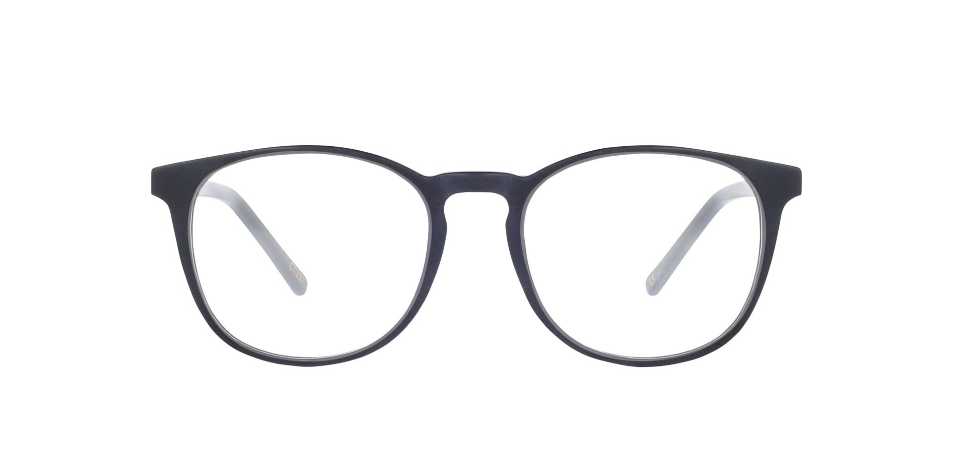Neil Schwarz AcetatEyeglass Frames von B24, Vorderansicht