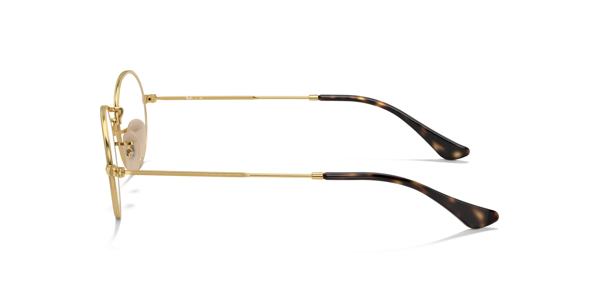 RB3547V Arista Gold MetallEyeglass Frames von B24, Seitenansicht