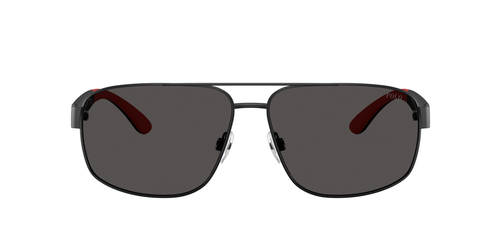PH3112 Matzwart MetaalSunglass Frames van B24, met getinte lenzen