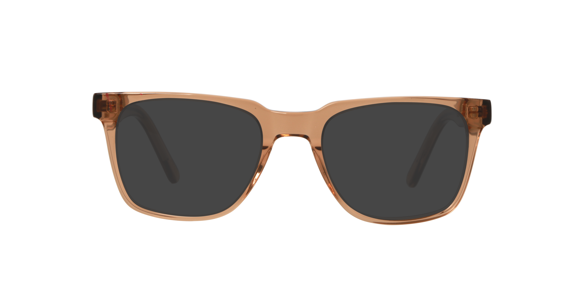 Balthazar Crystal Caramel AcetaatEyeglass Frames van B24, met getinte lenzen