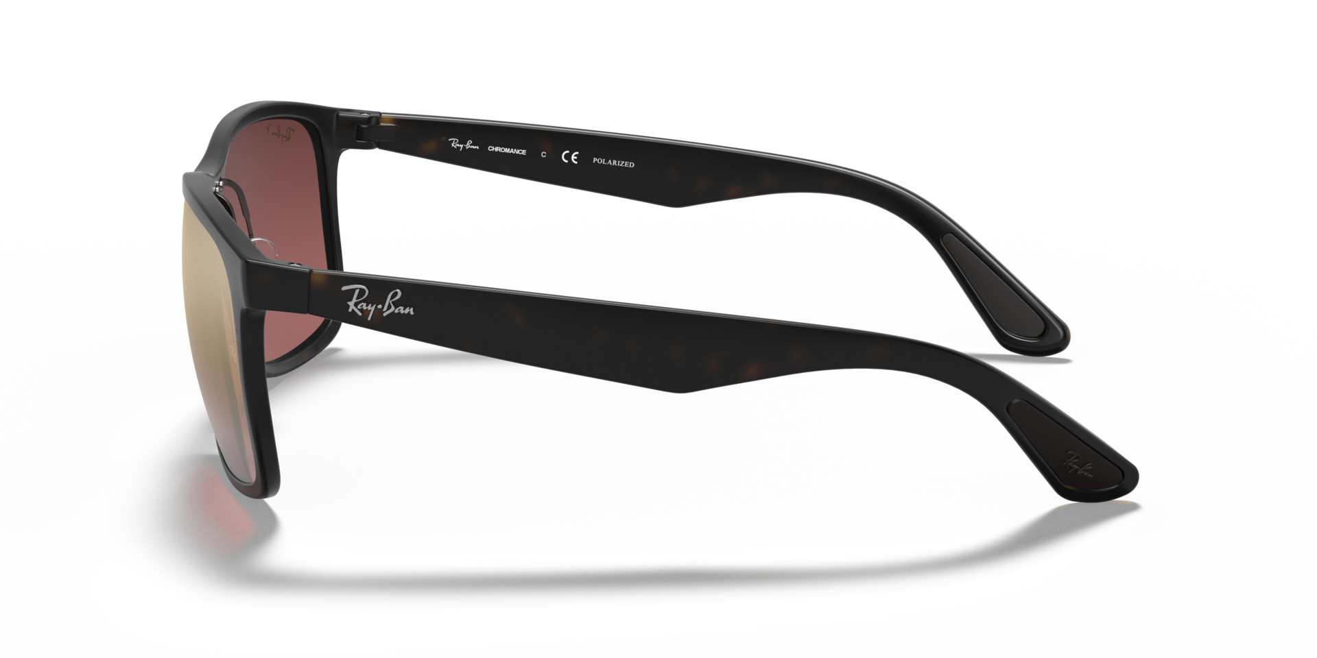RB4264 Havana KunststofSunglass Frames van B24, Zijaanzicht